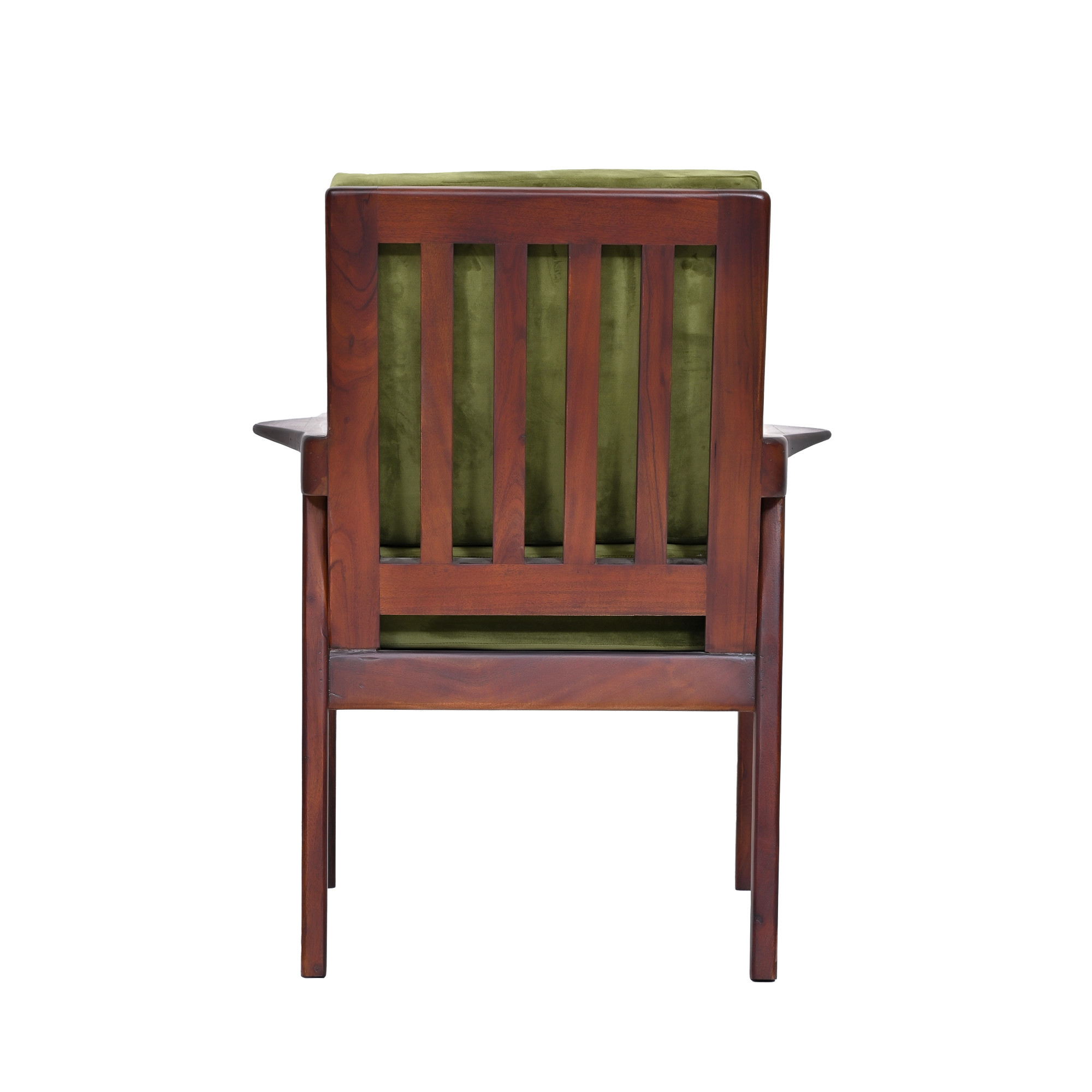 Mid century Velvet Armchair 