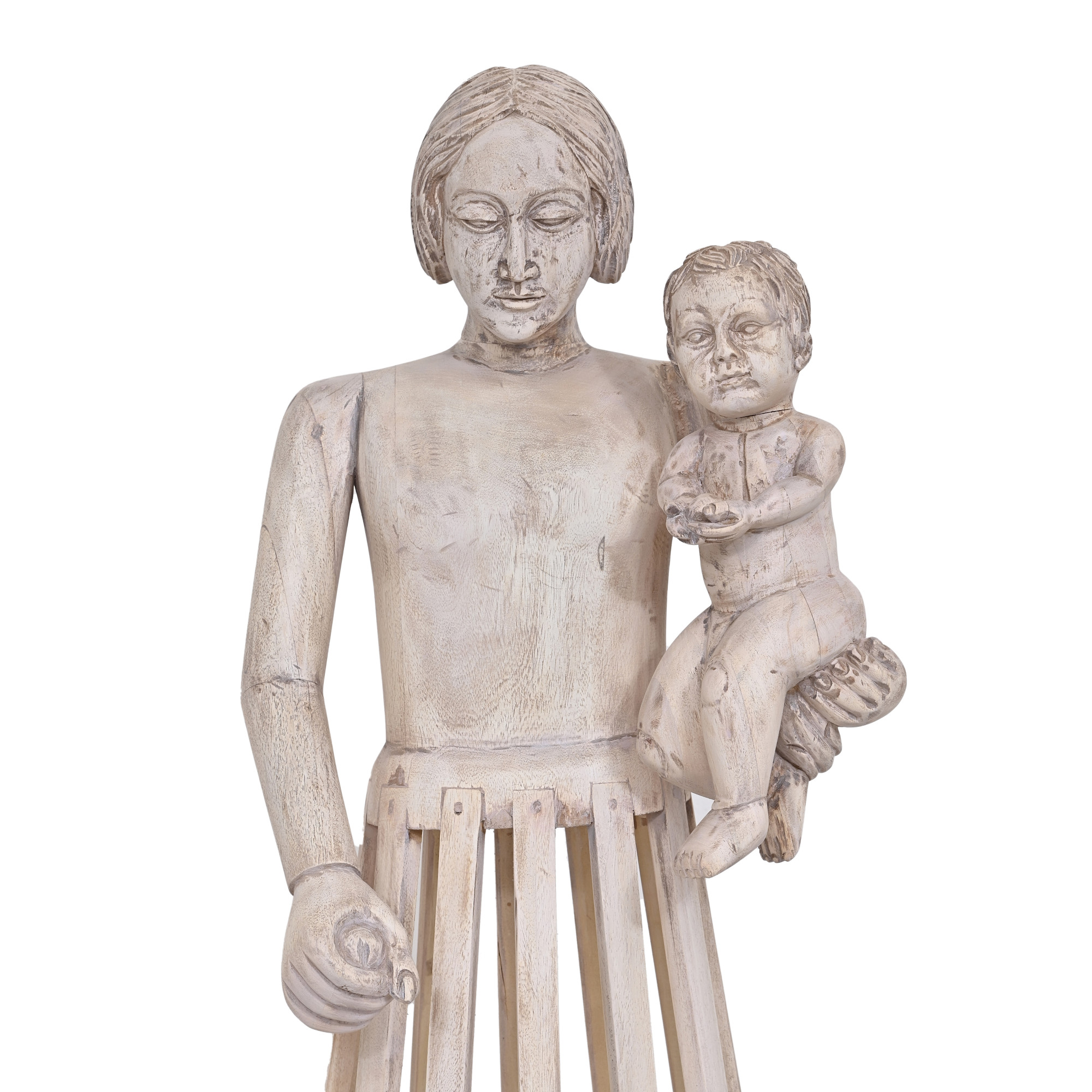Mother and child figurine