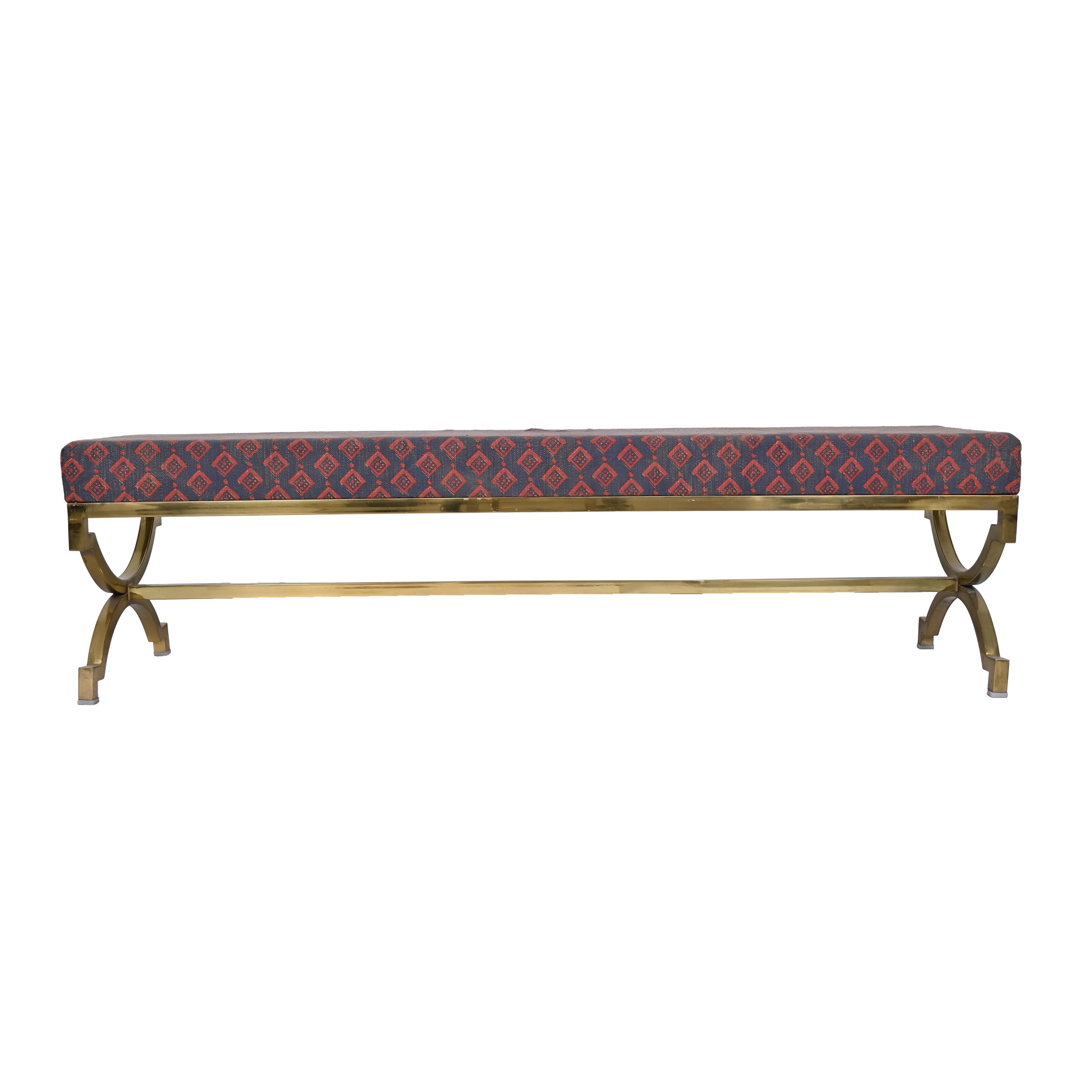 Modern geometric bench