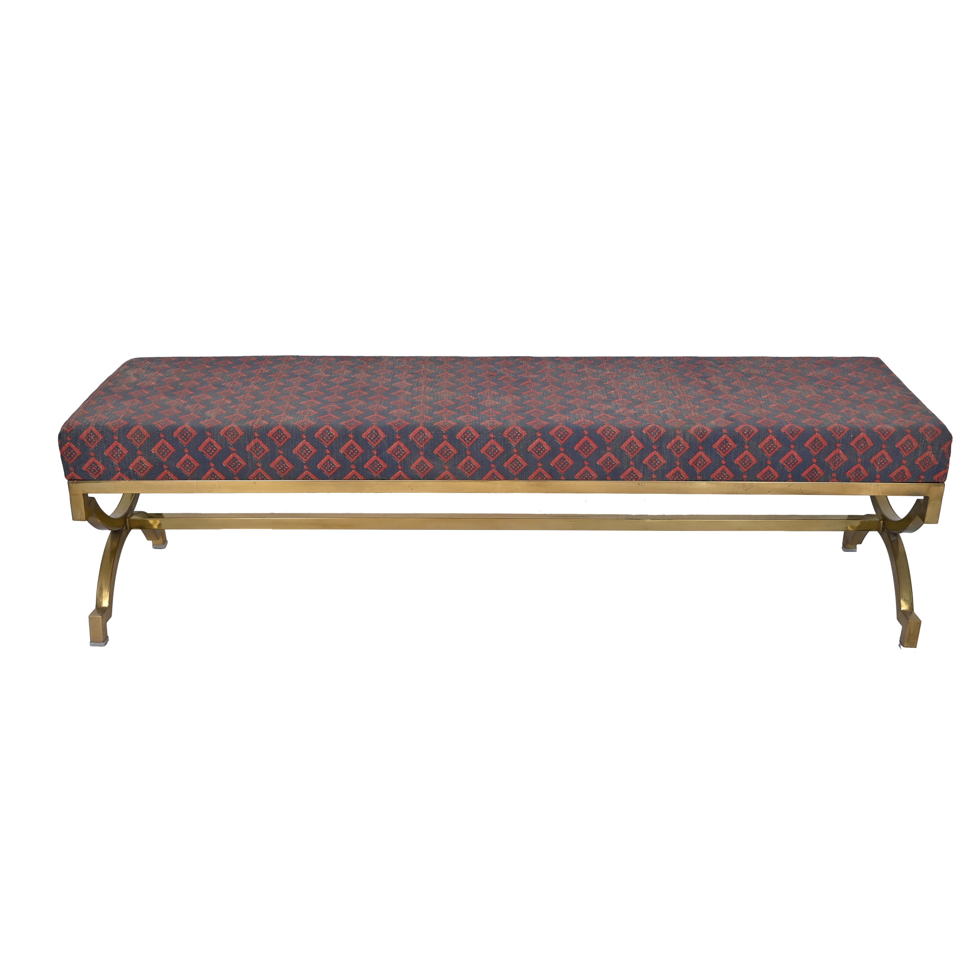 Modern geometric bench