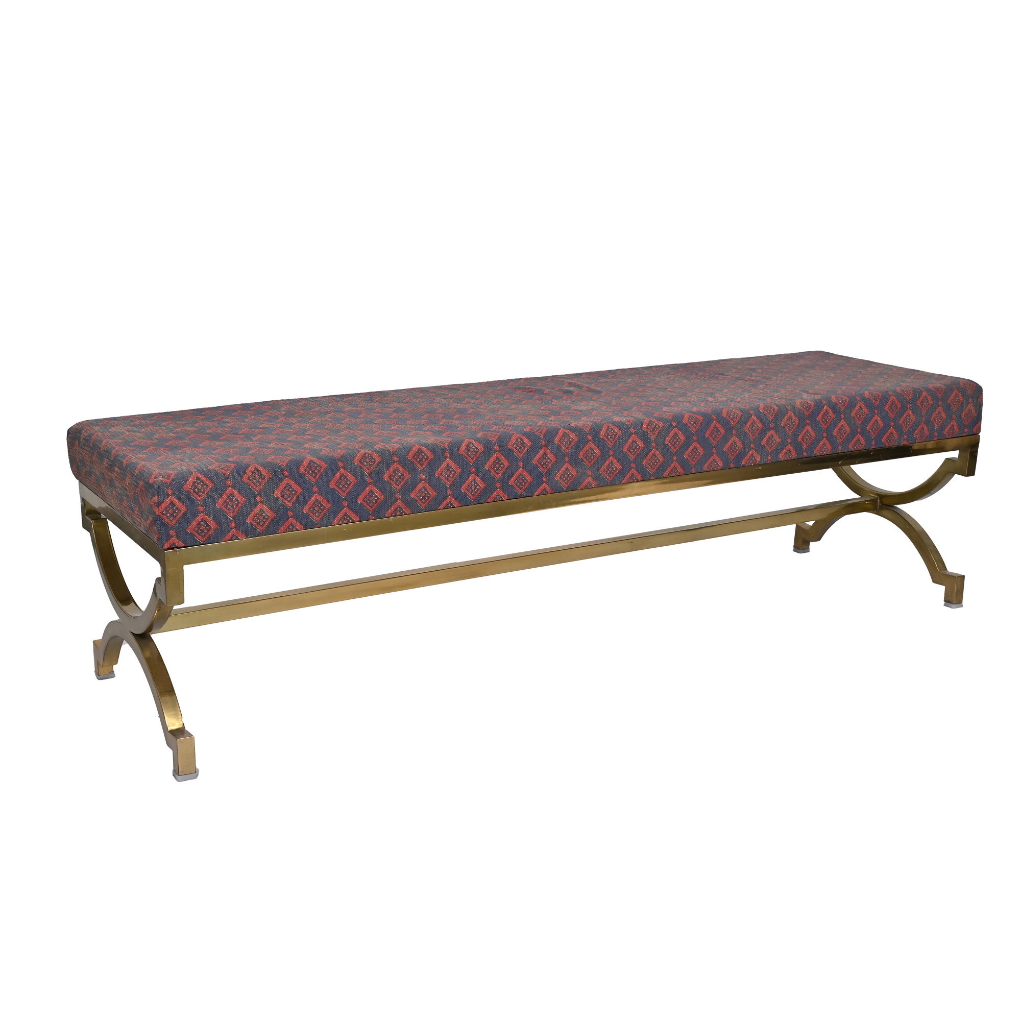 Modern geometric bench