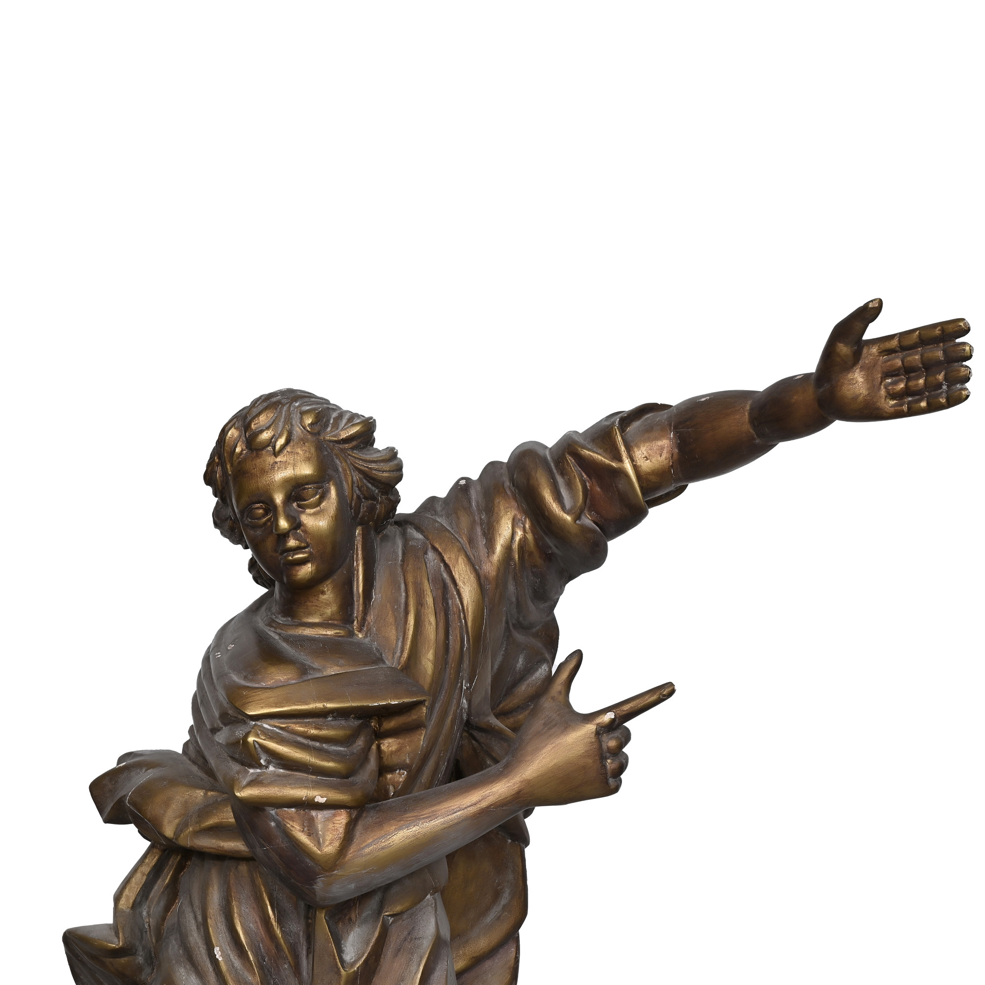 Wooden Catherine figurine