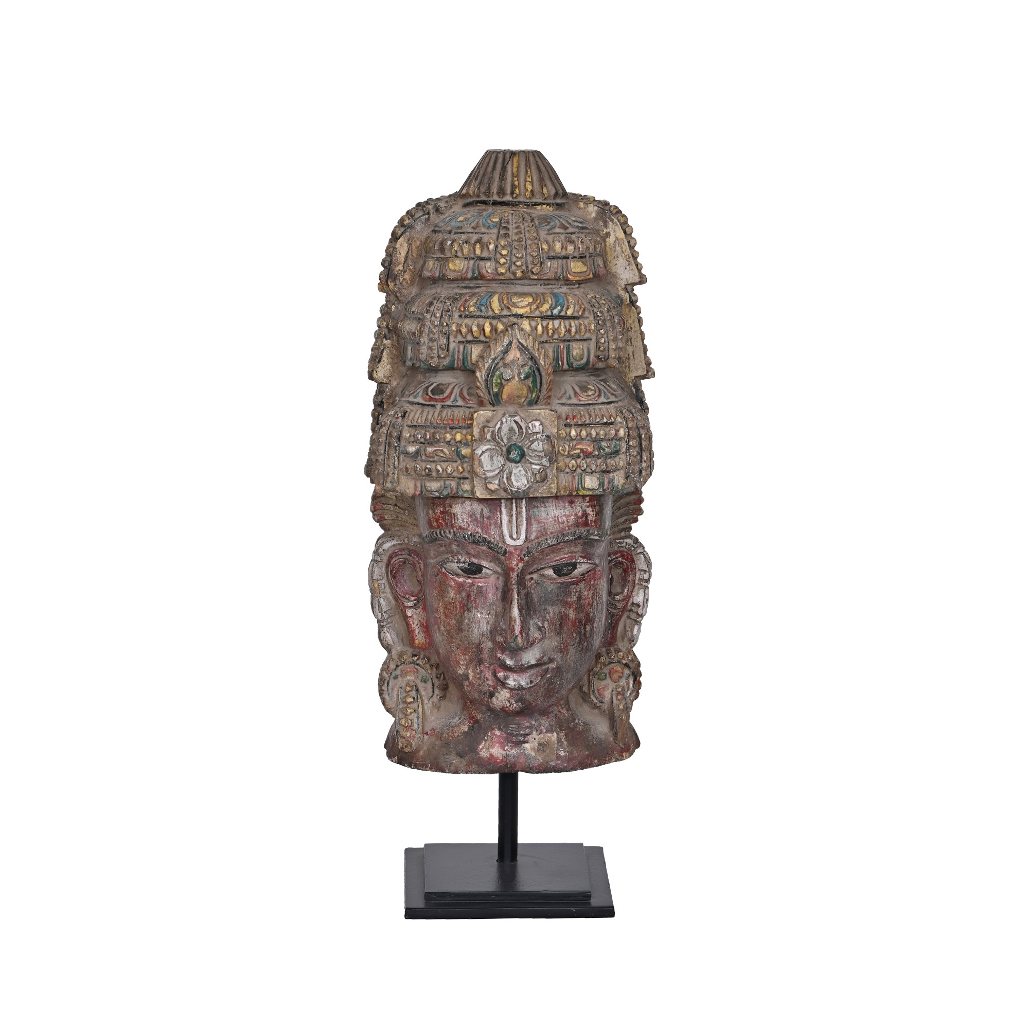 Wooden Kerala head