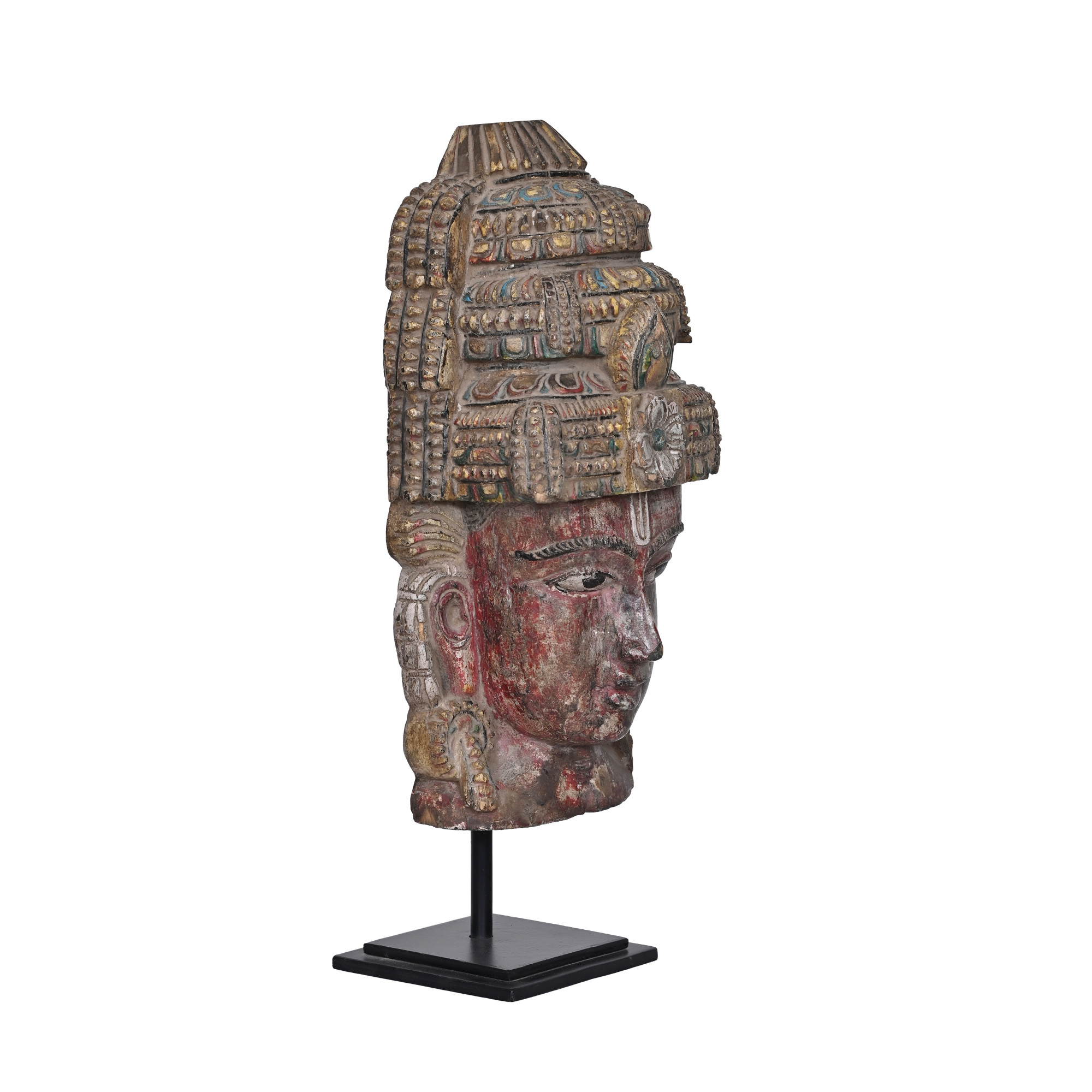 Wooden Kerala head
