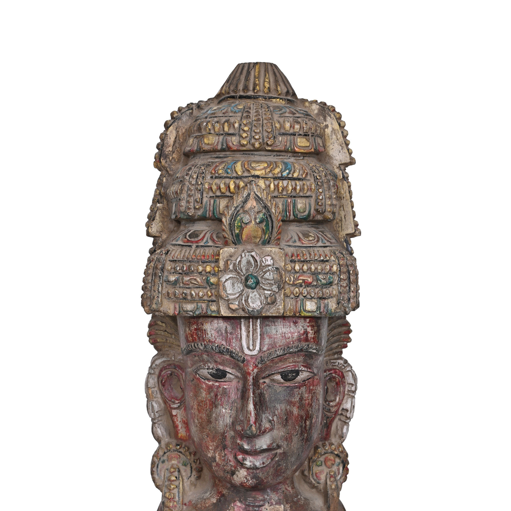 Wooden Kerala head