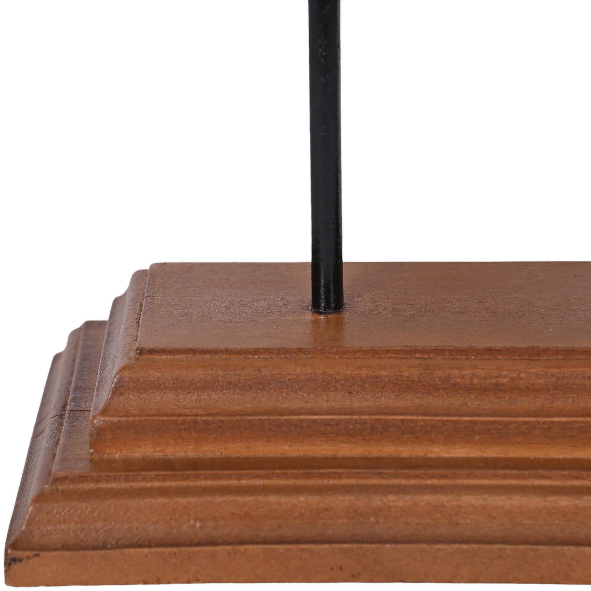 Wooden angle wing