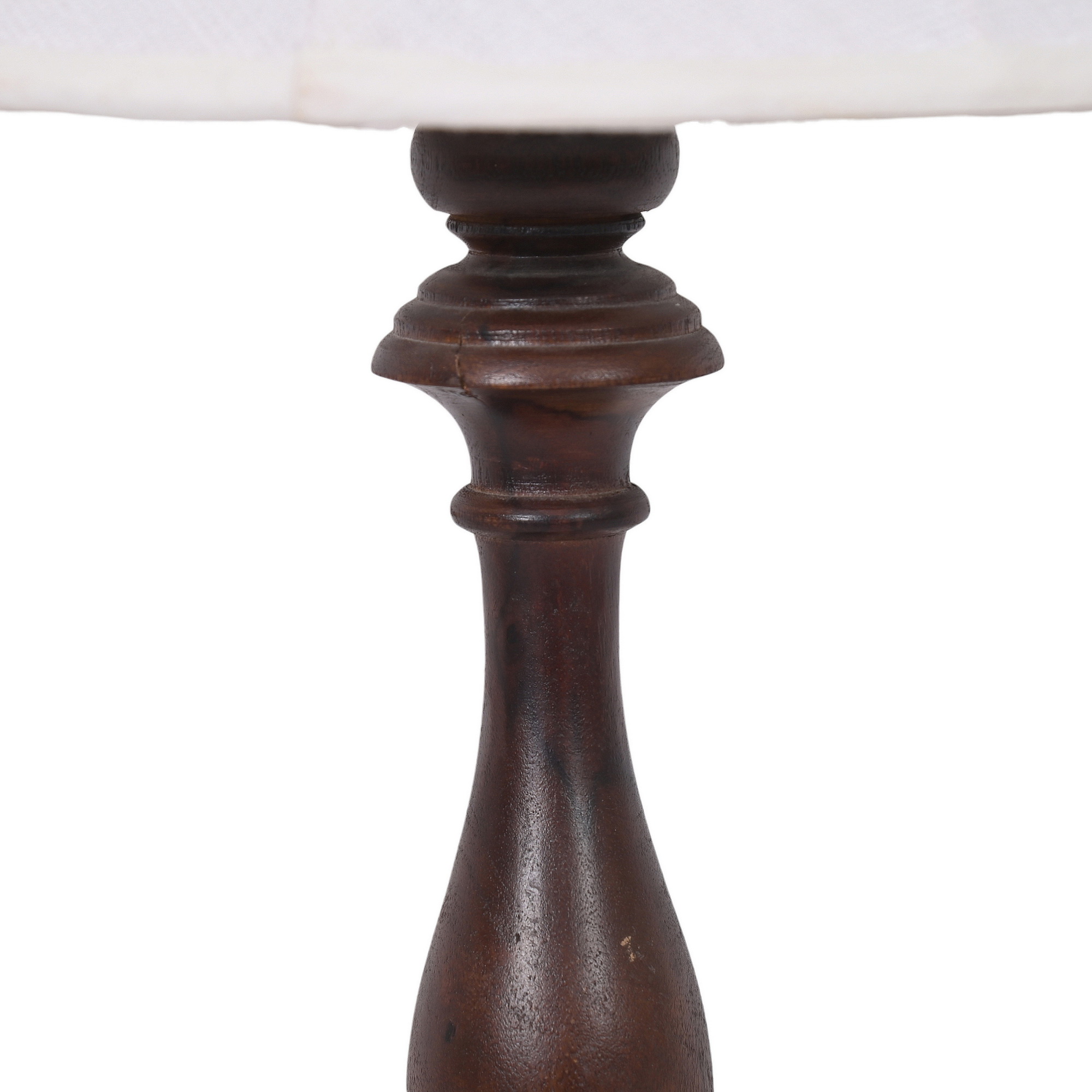 Carved table lamp