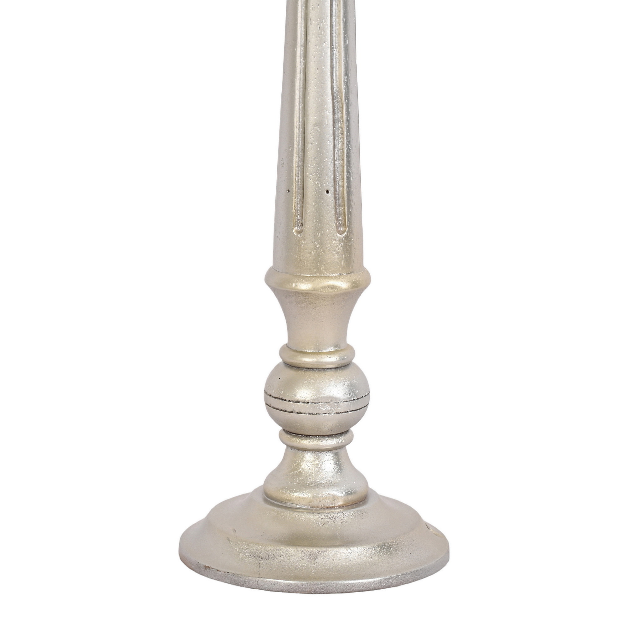 Silver table lamp
