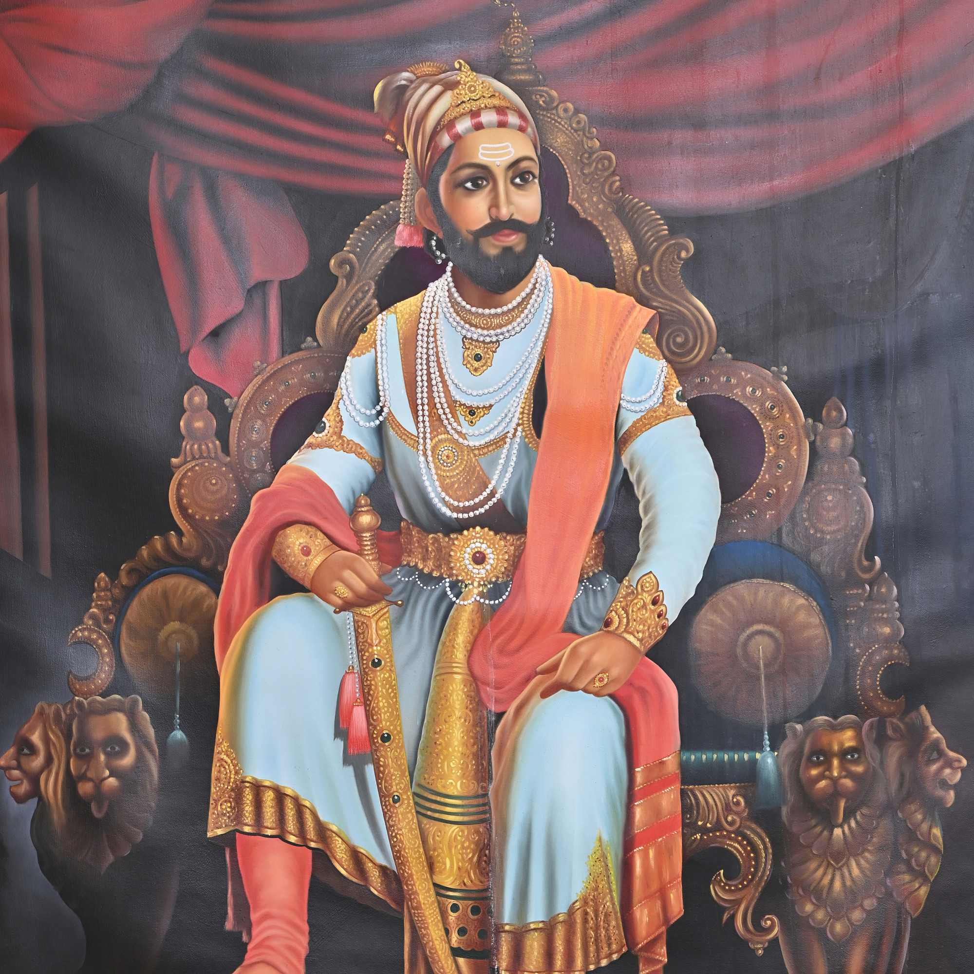 Indian king Painting