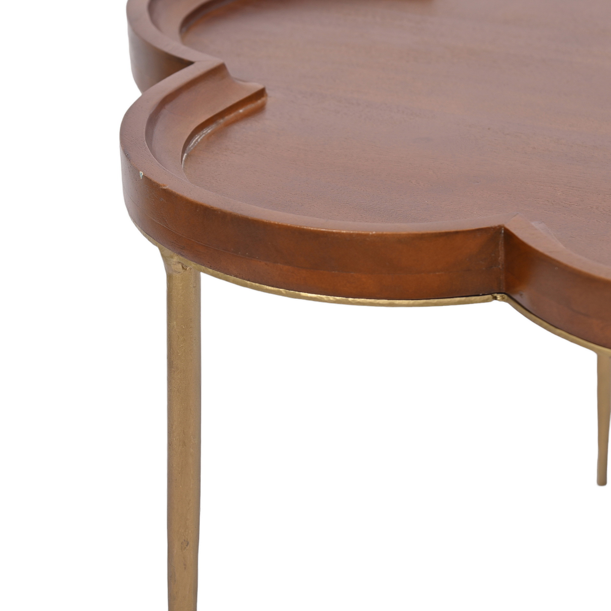 Gold floral Coffee Table