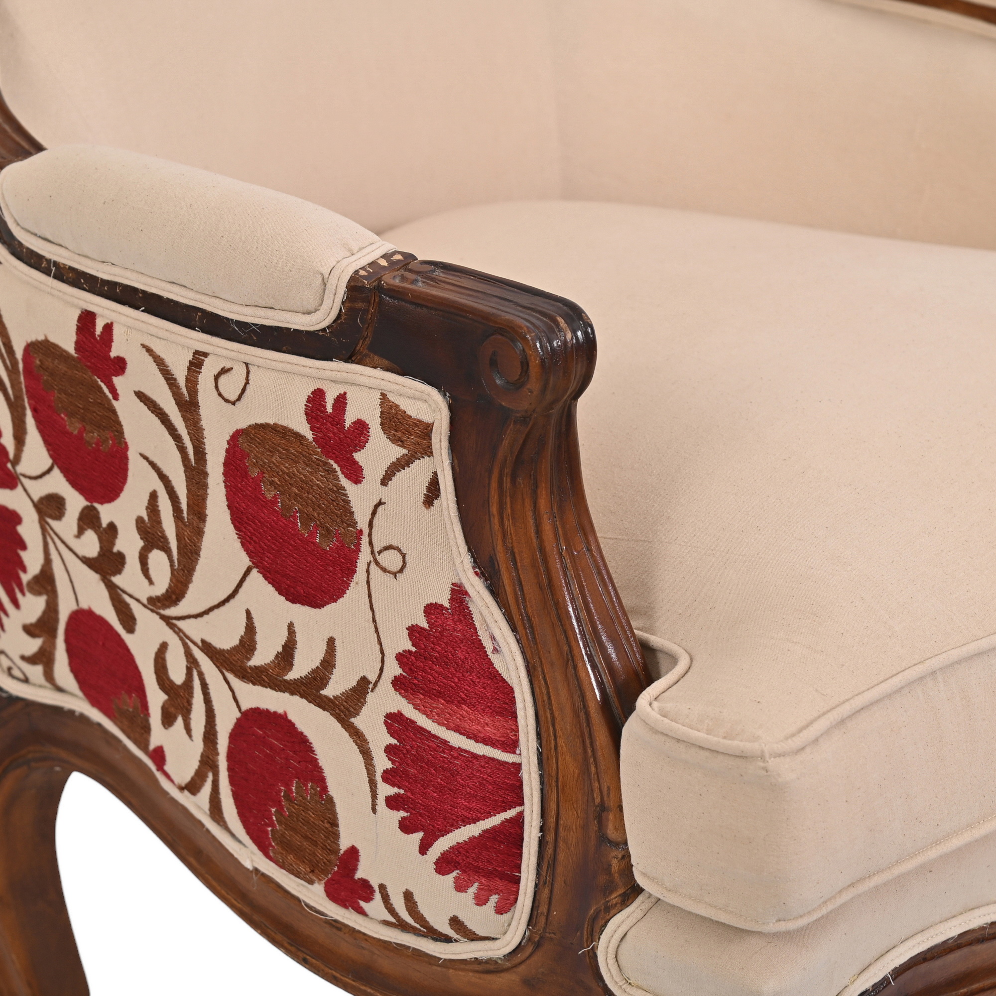 Suzani tub chair