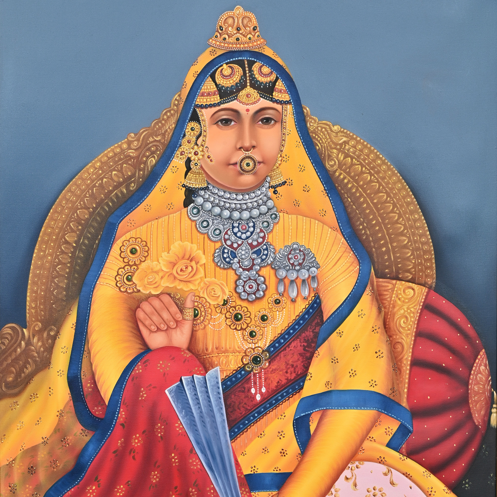 Indian Begum Painting
