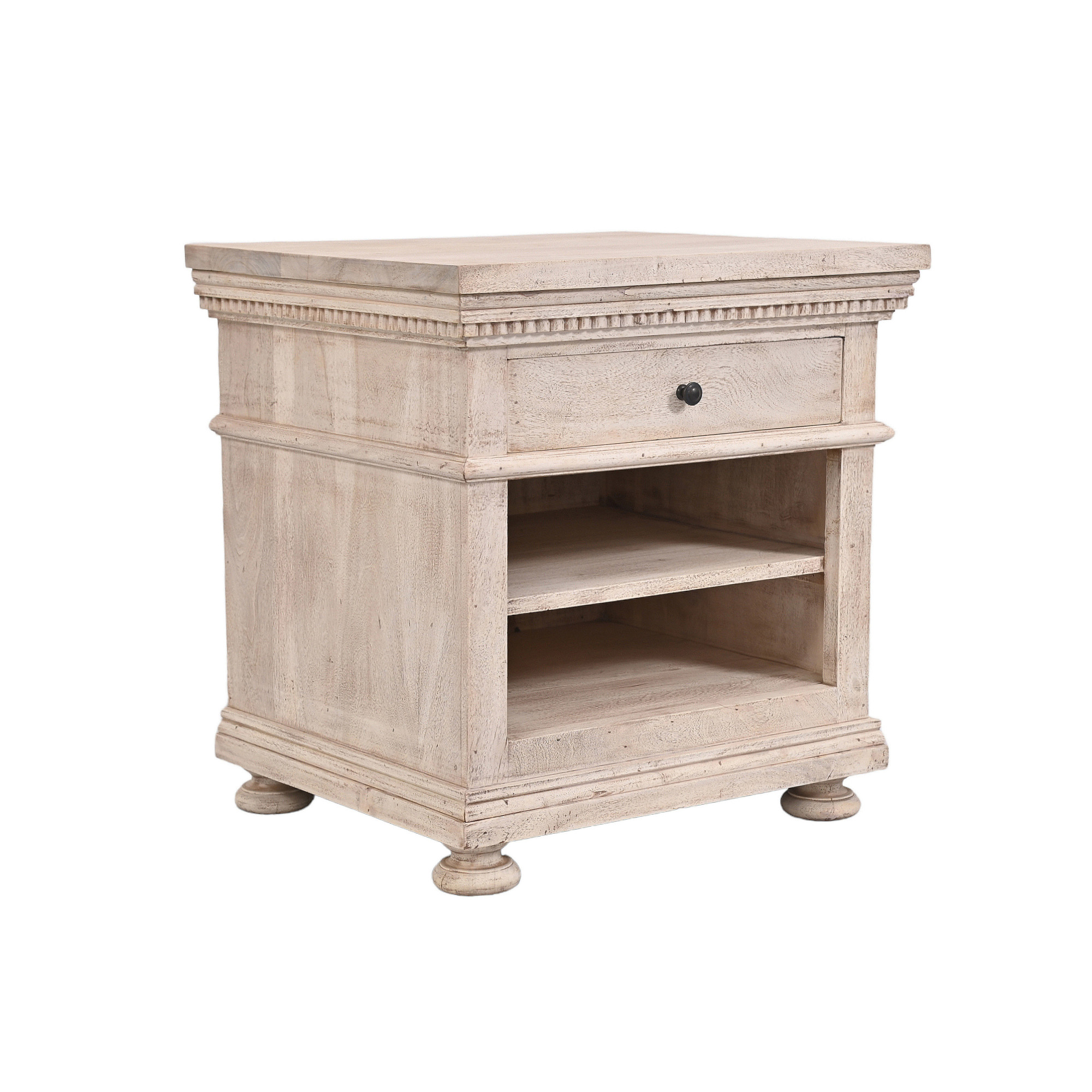 Scroll side table