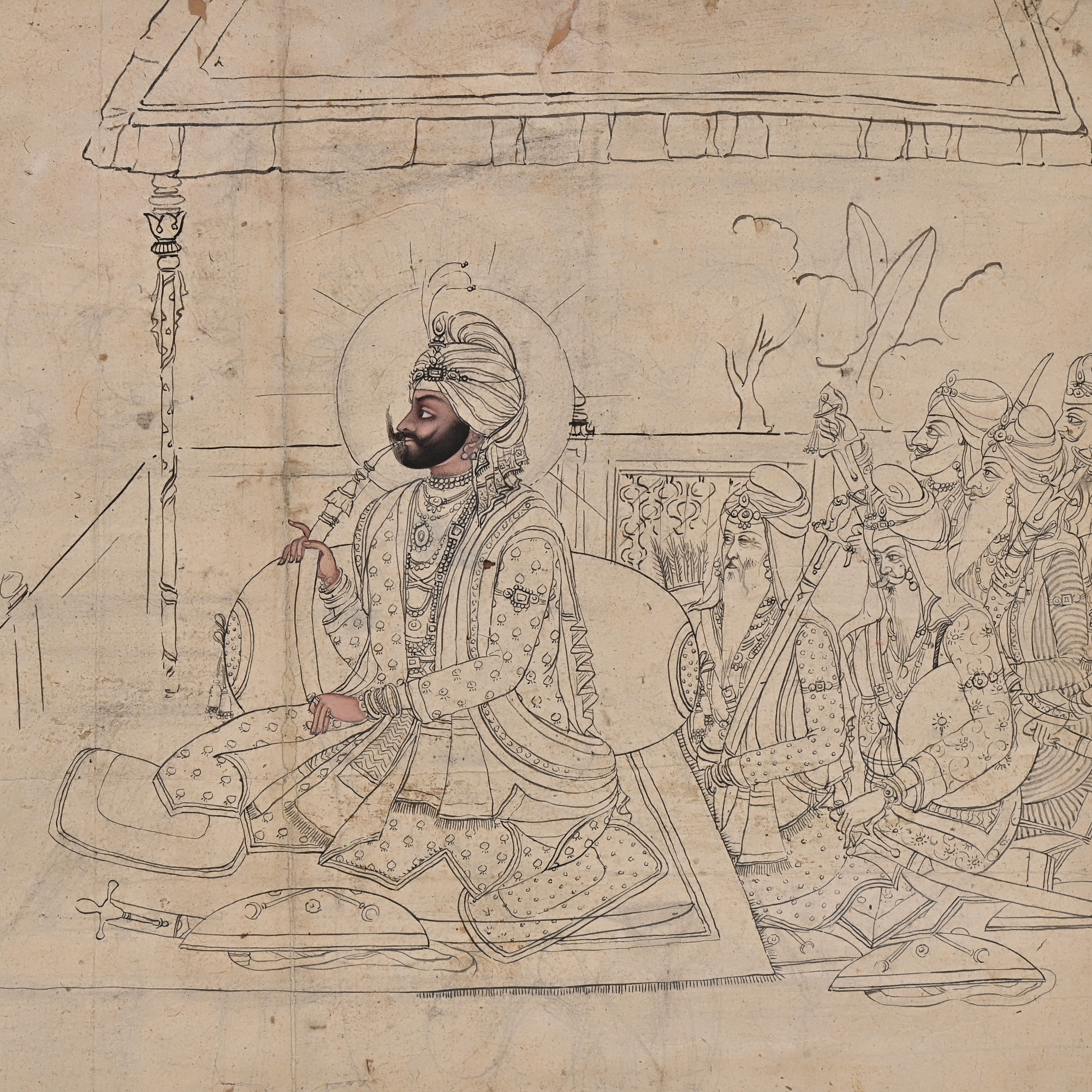 Darbar of the Maharaja