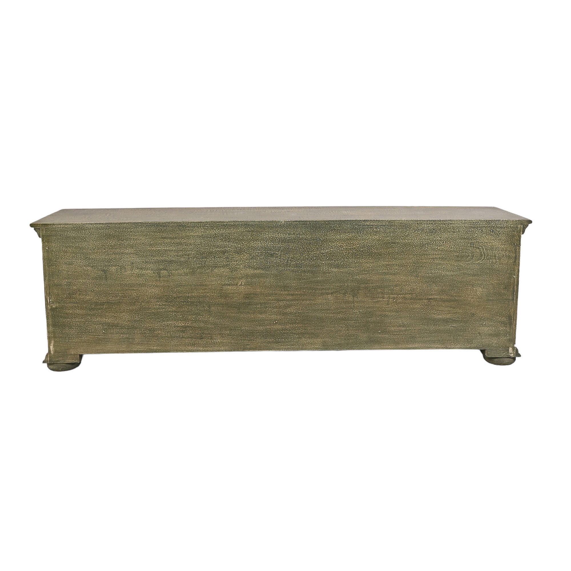 Distress green farmhouse sideboard