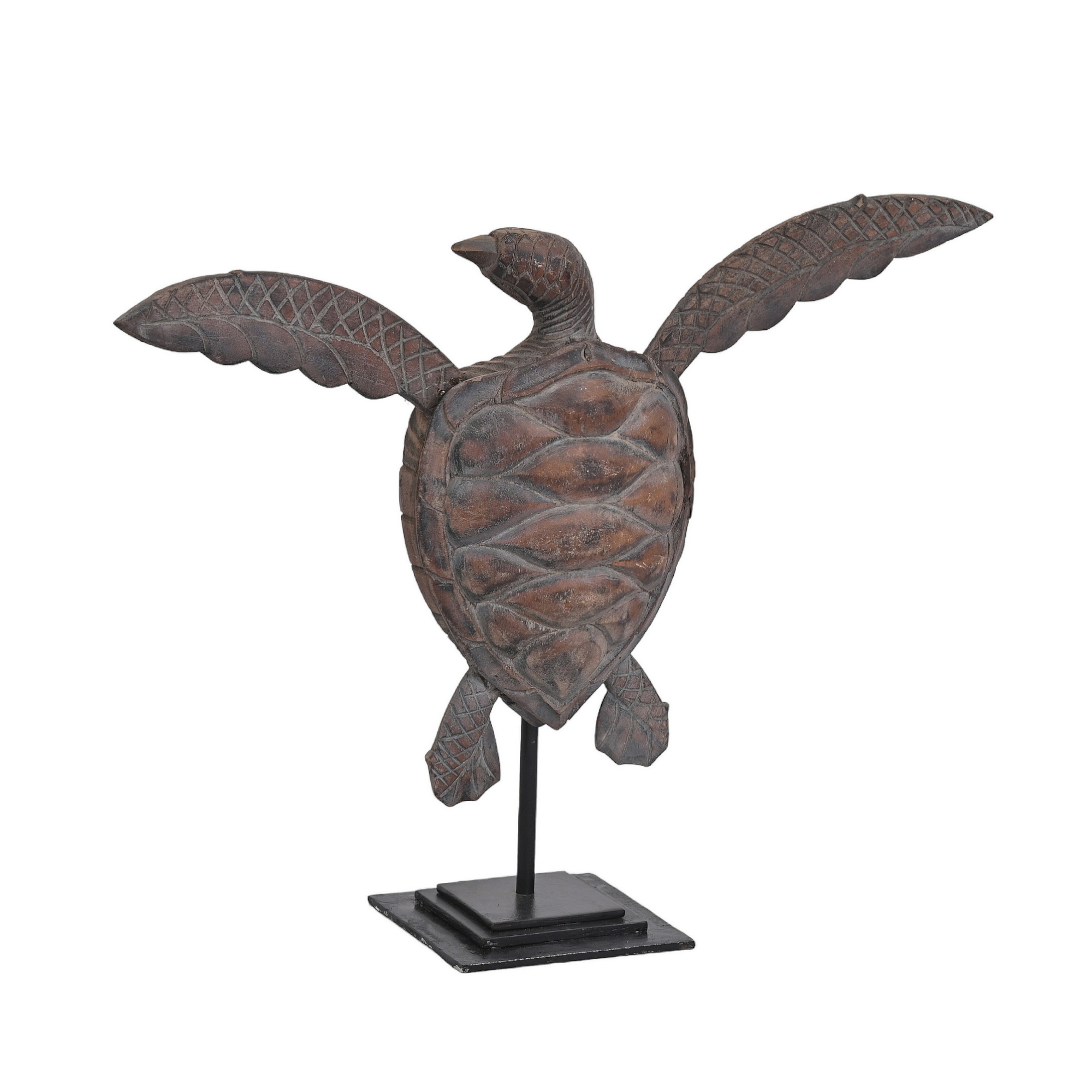 Wooden tortoise - L
