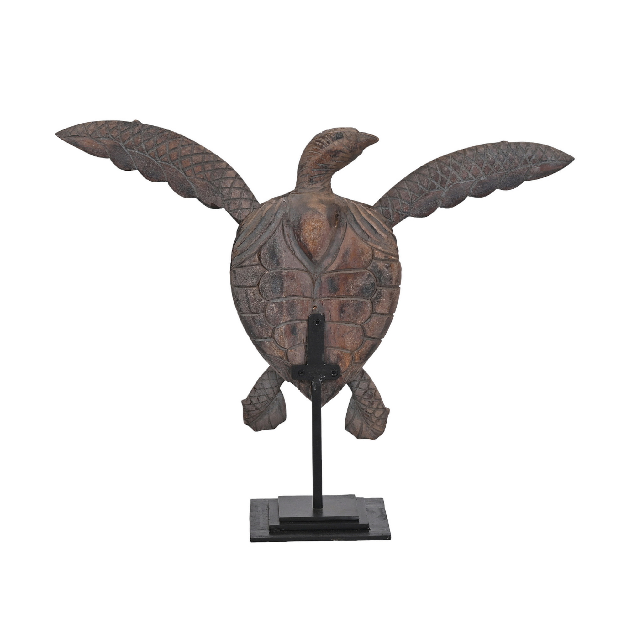 Wooden tortoise - L