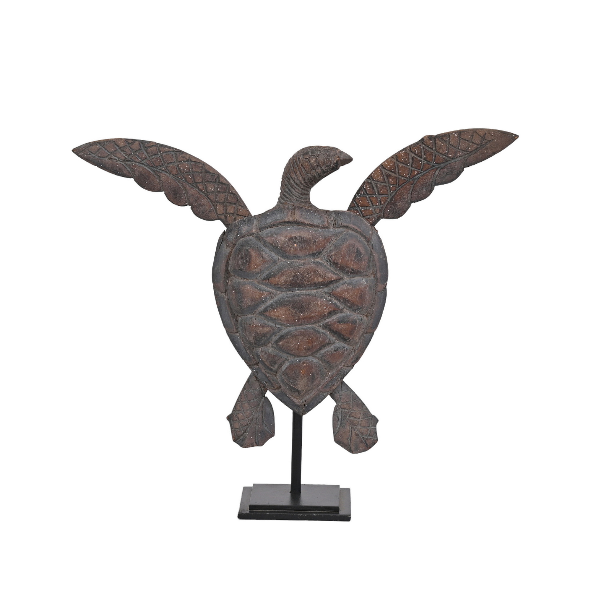 Wooden tortoise - L