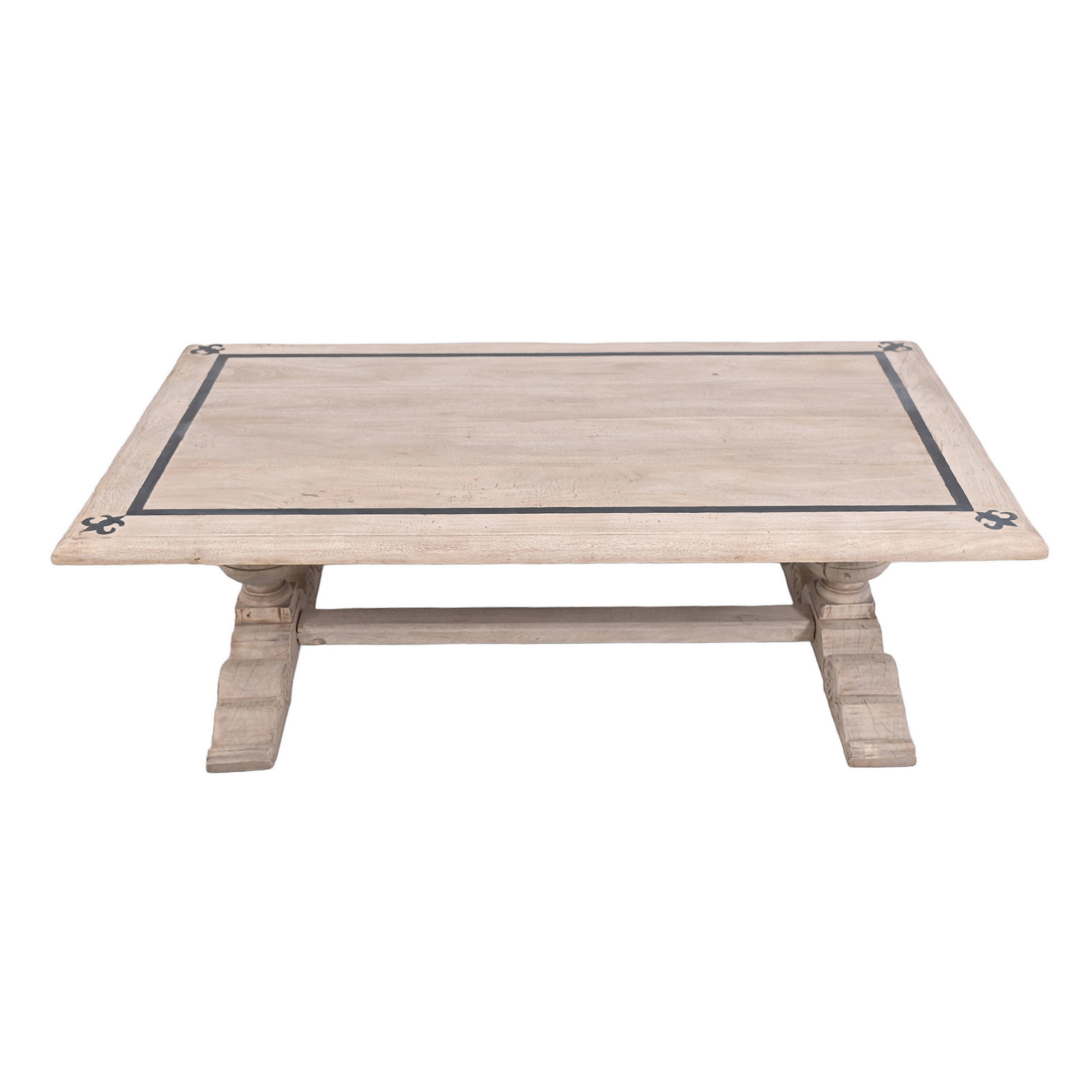 Pedestal French country table