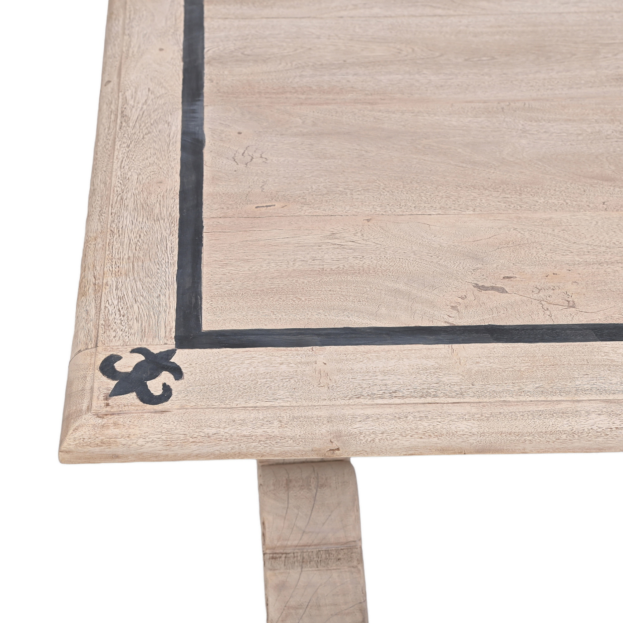 Pedestal French country table