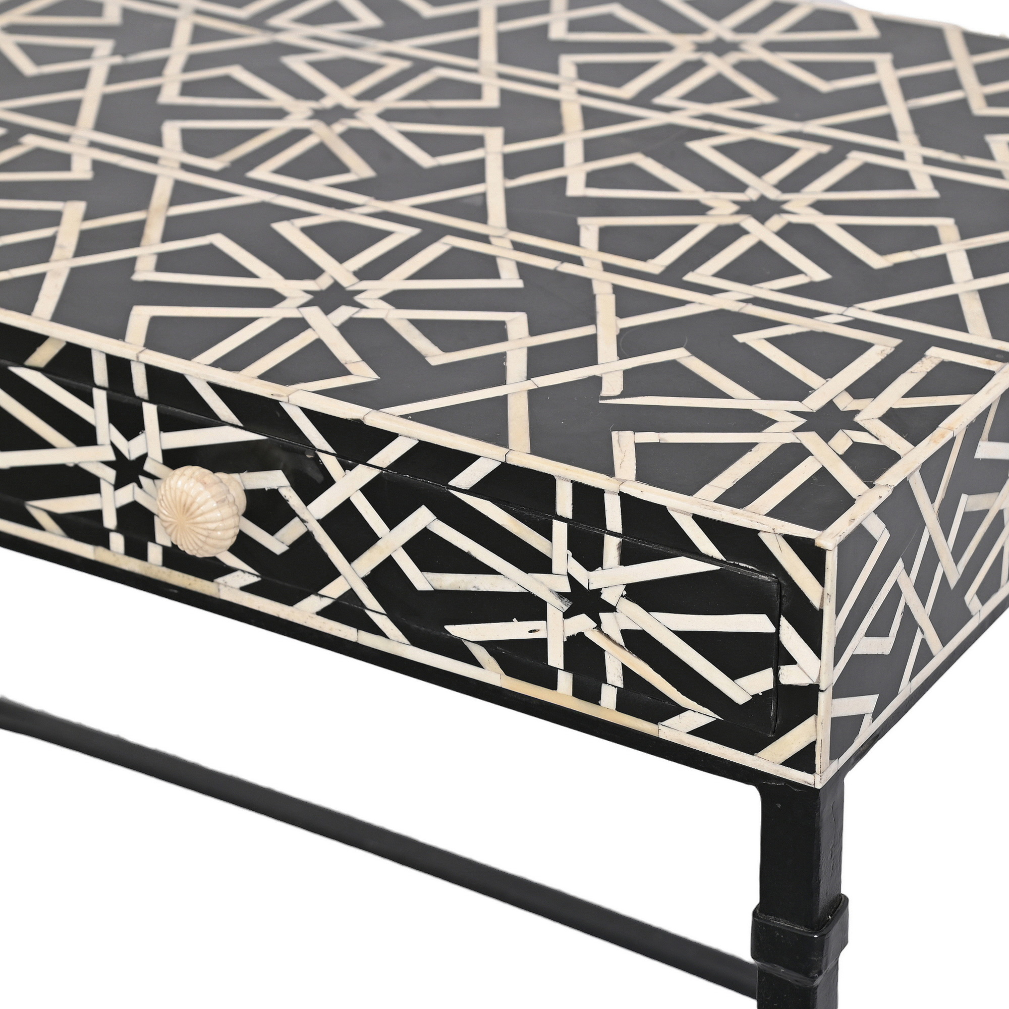 Zarin Bone inlay iron desk