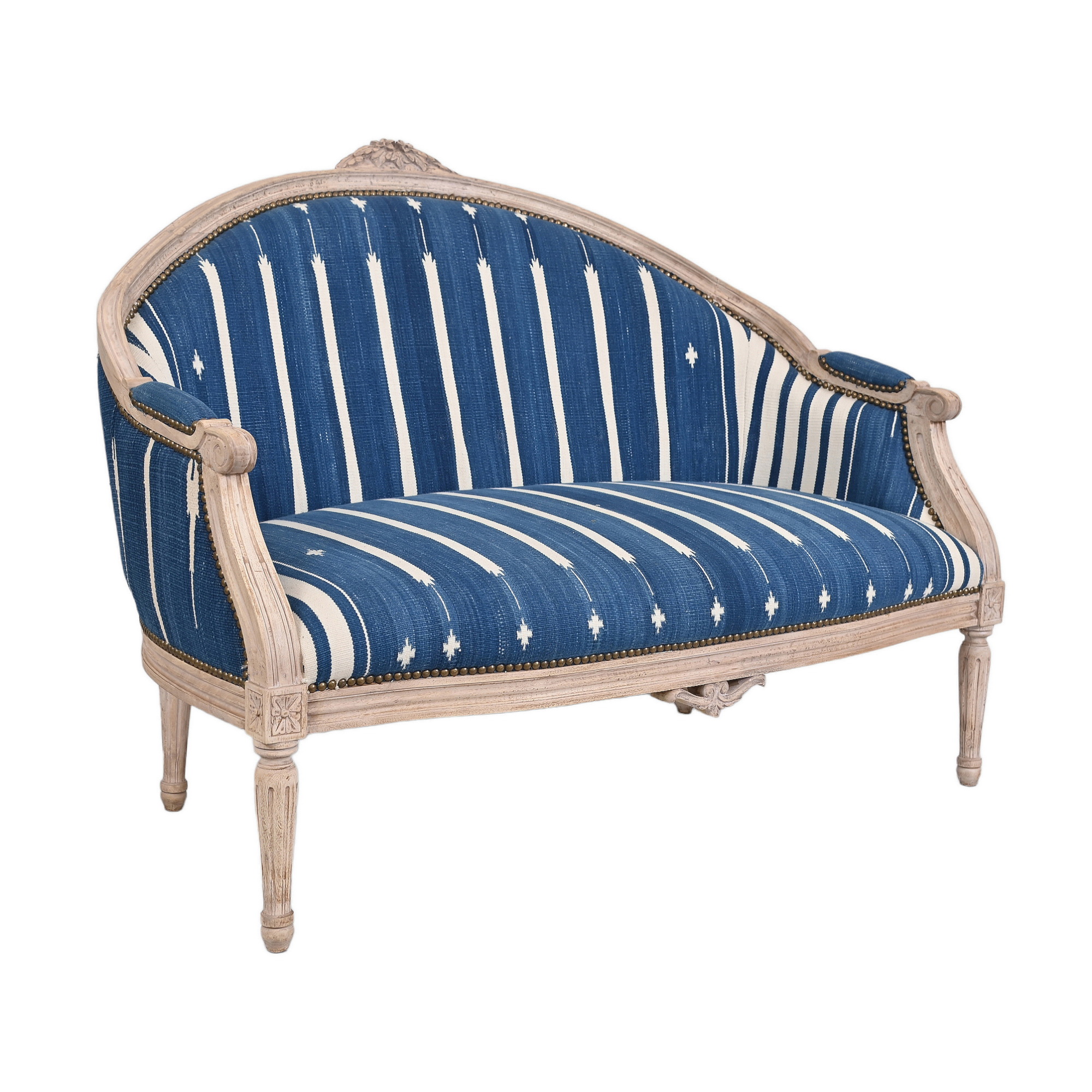 Marie Indigo French sofa