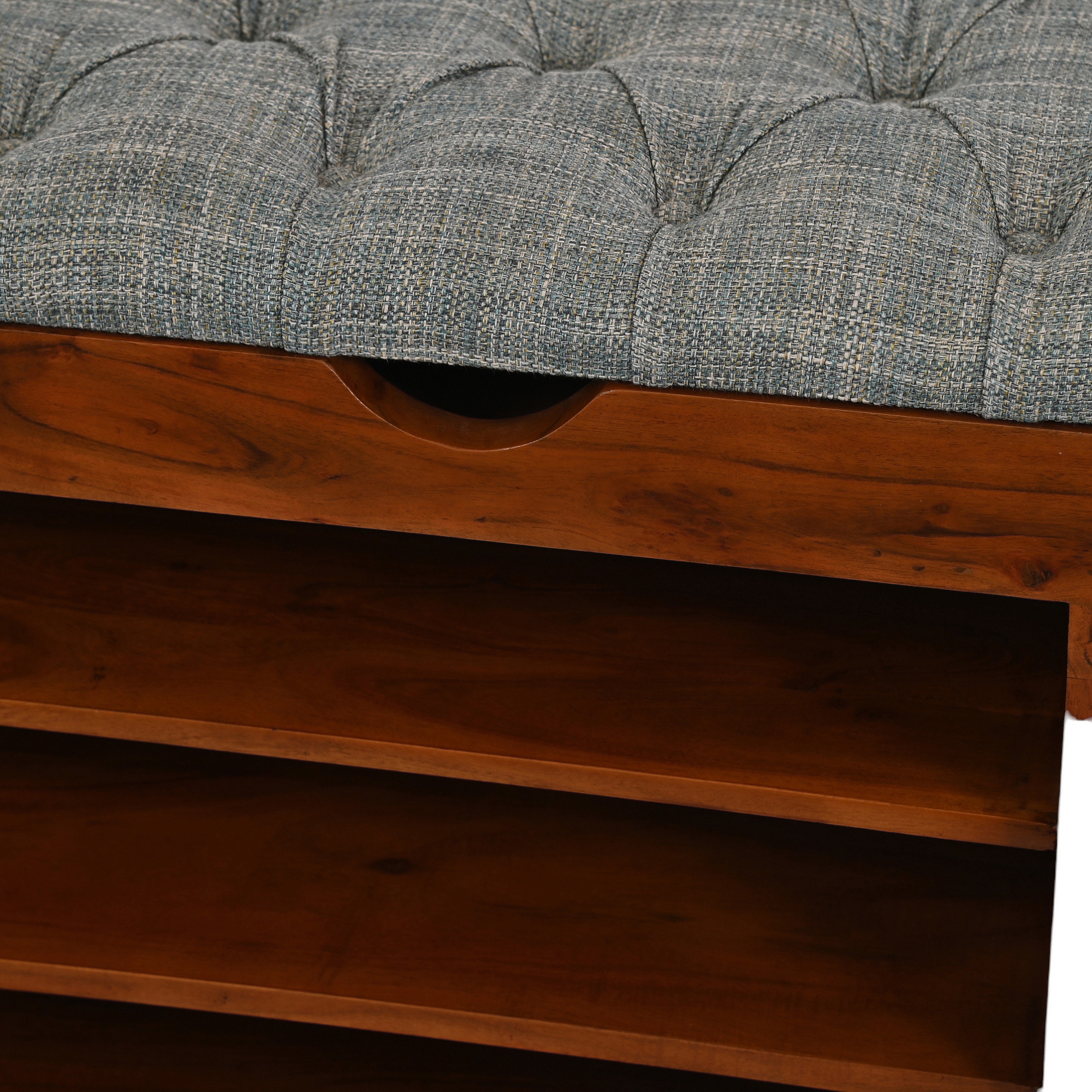 Ottoman shoe rack