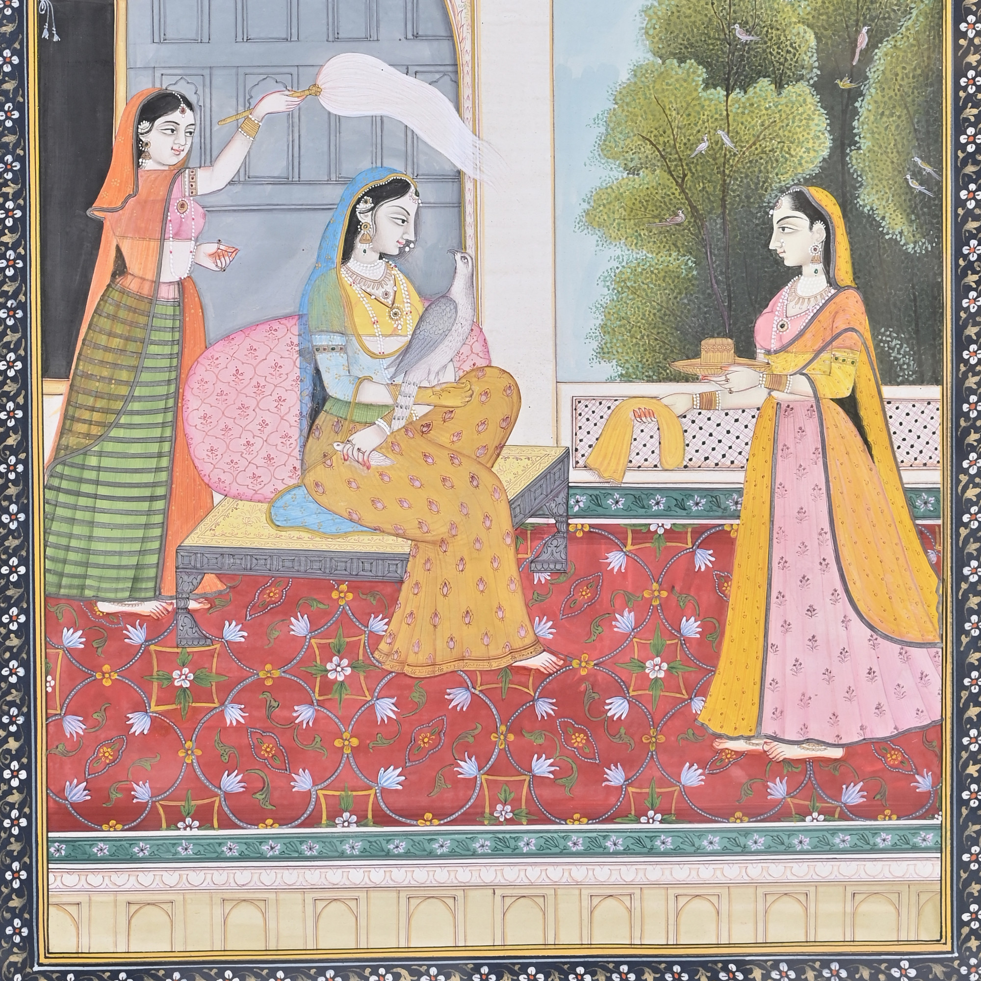 Royal Courtyard A Noblewoman at Leisure