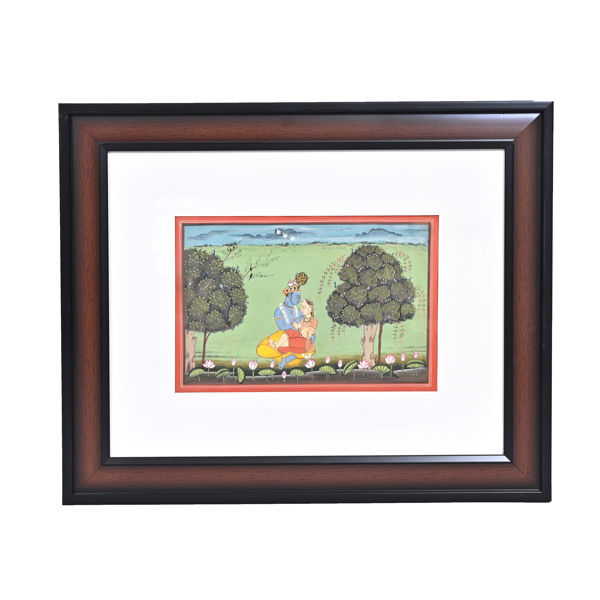Radha Krishna Kangra Painting