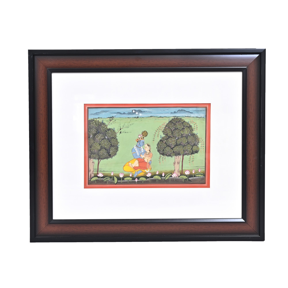 Image of Radha Krishna Kangra Painting