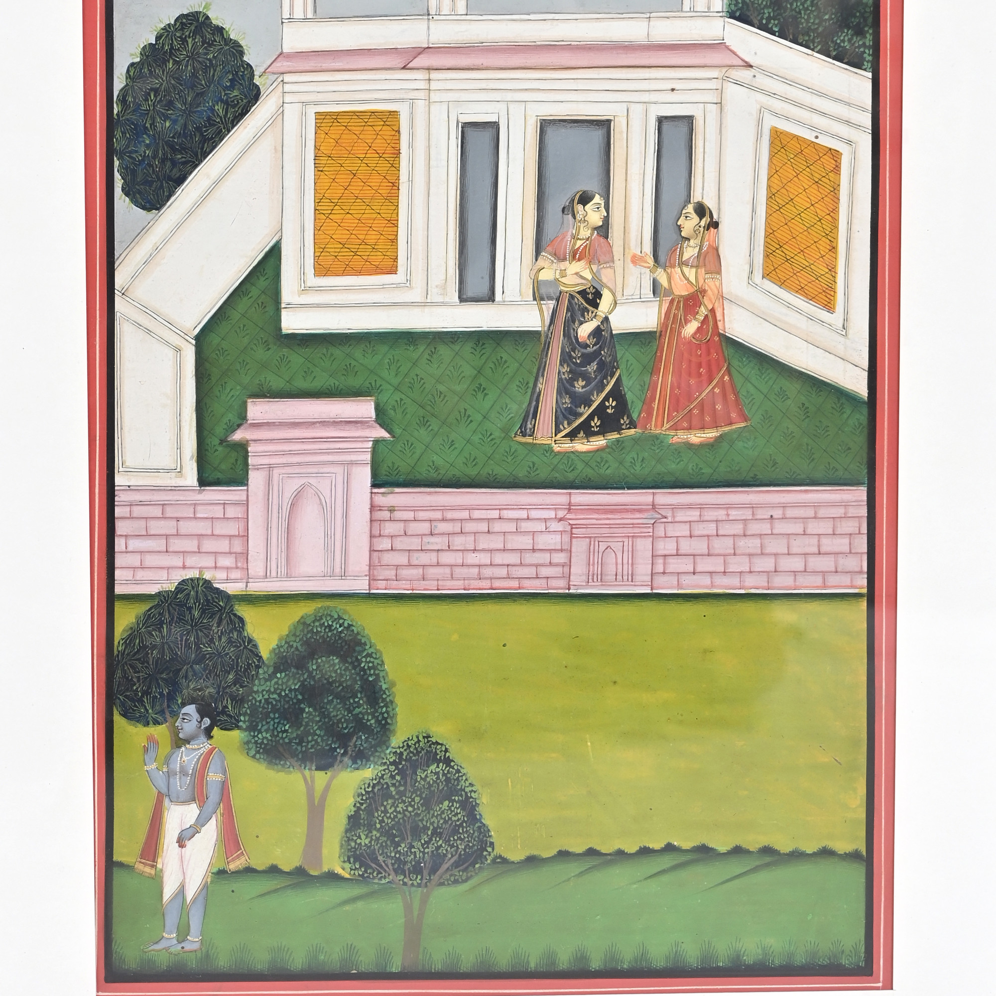 Palace Garden Conversation