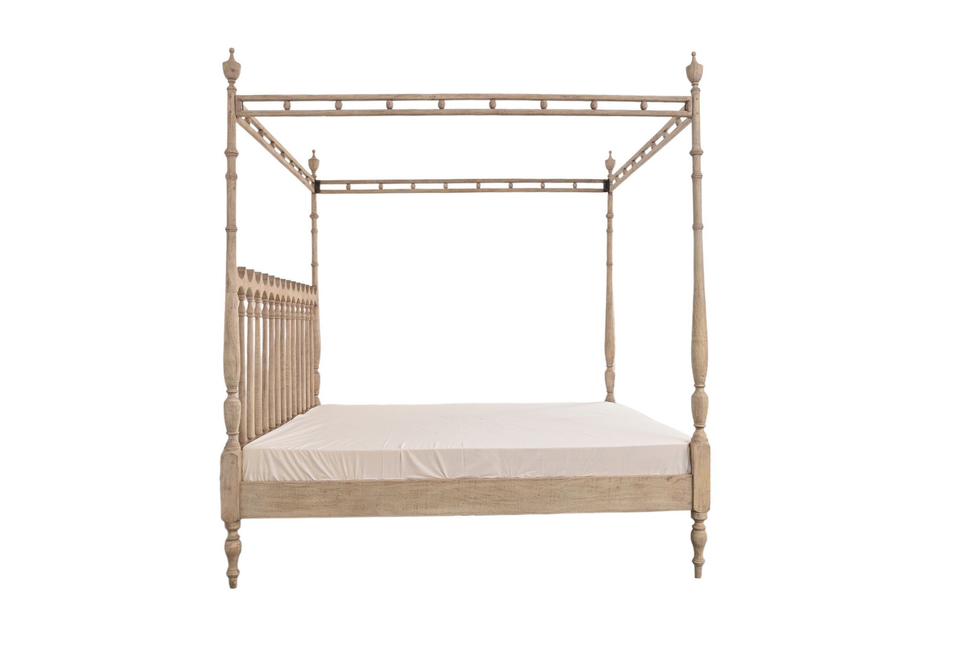 Farmhouse canopy bed