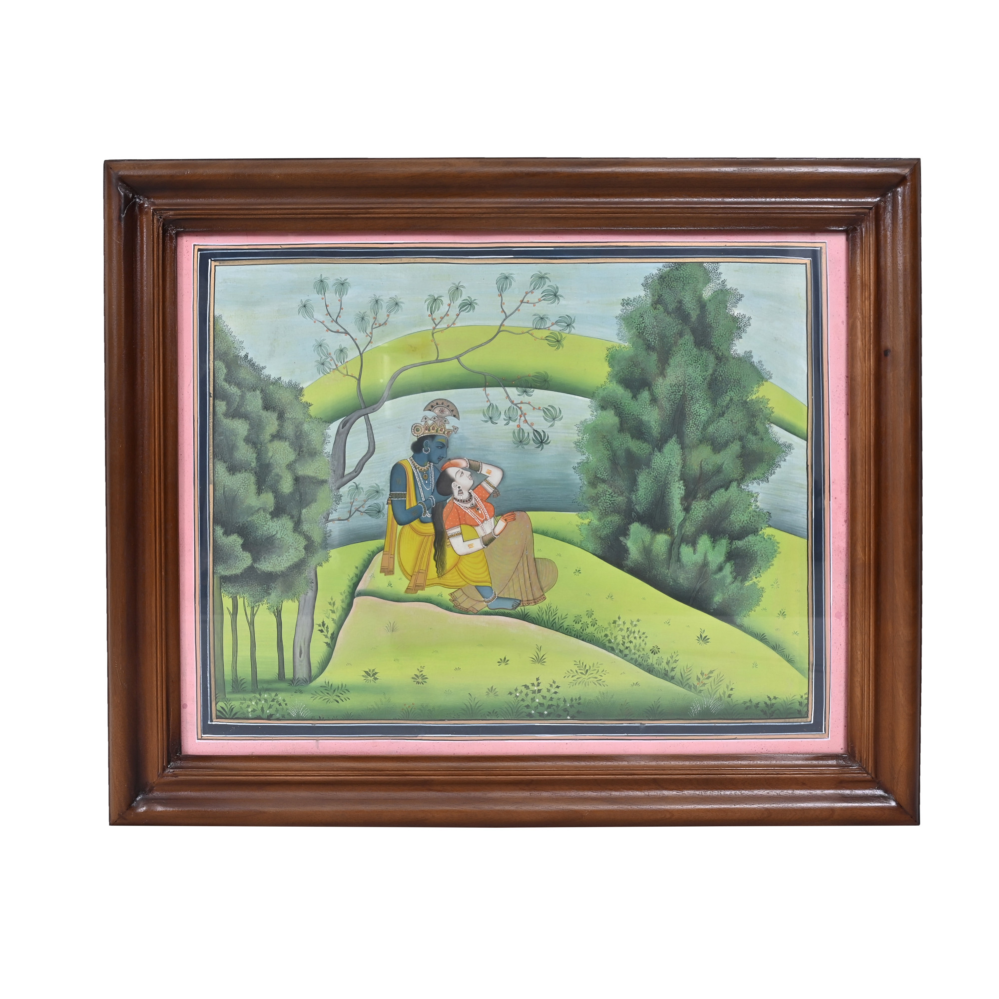 Radha Krishna in the Verdant Grove