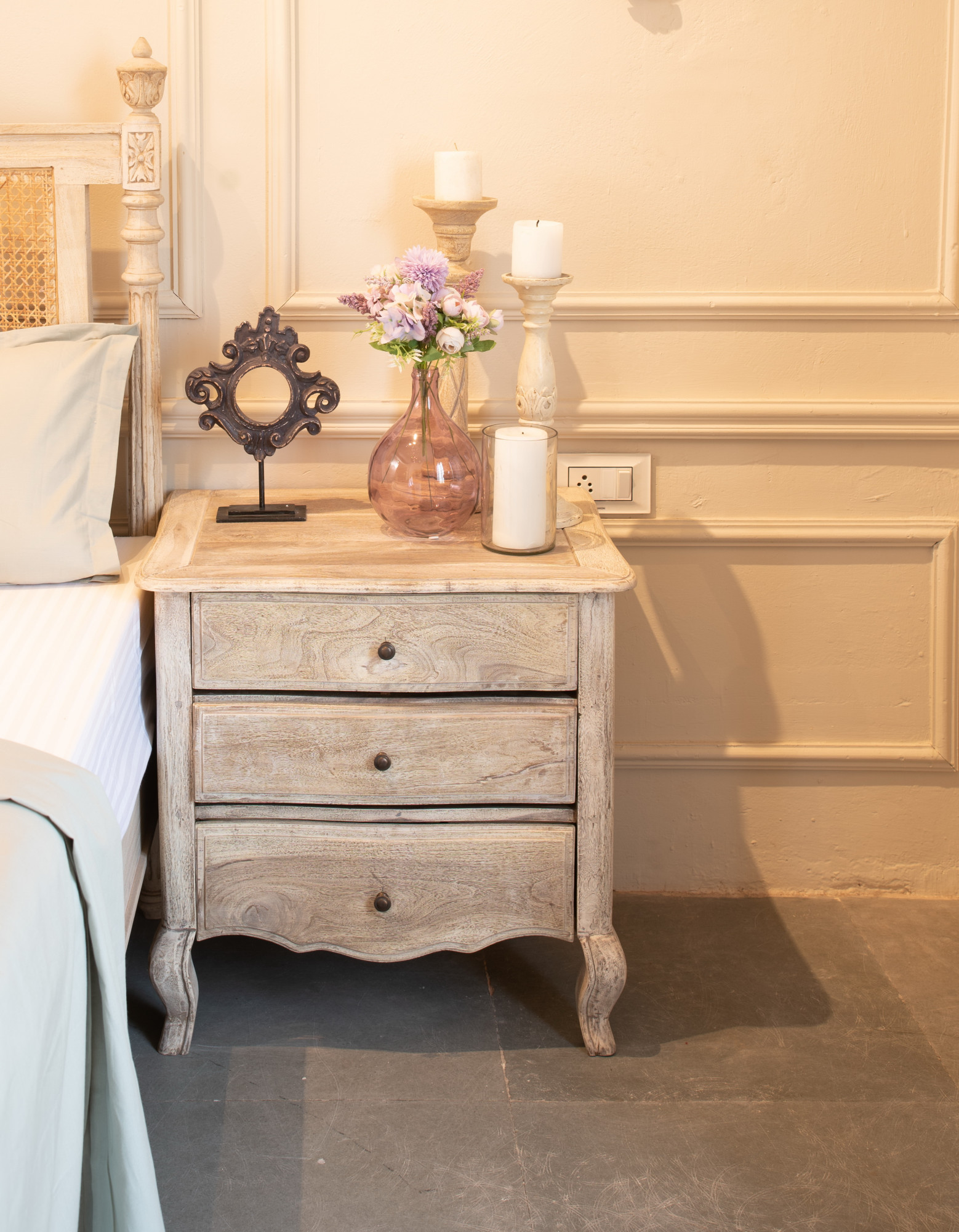 French farmhouse side table