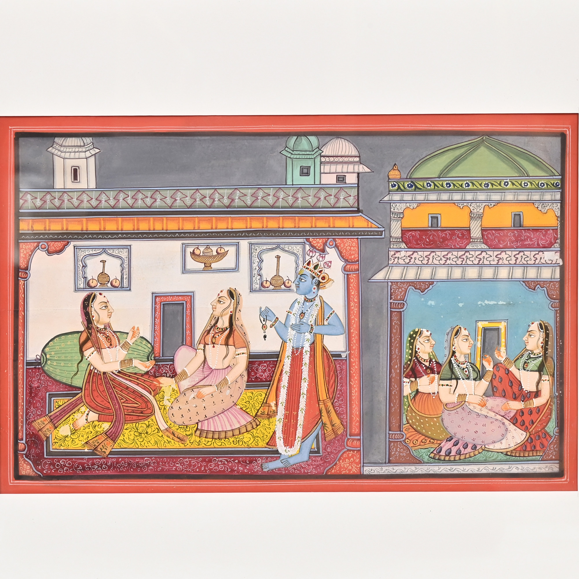 Krishnas Graceful Visit