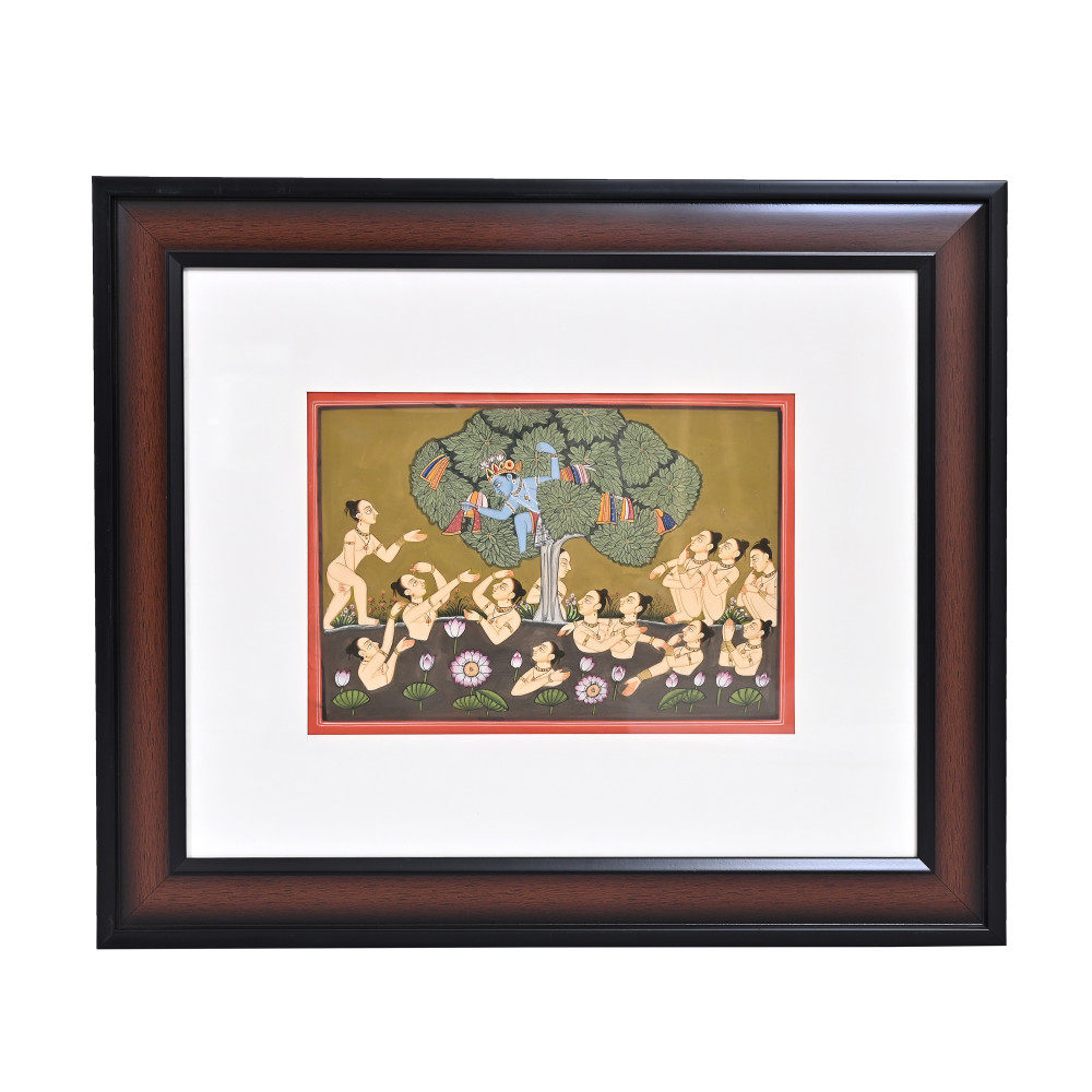 Image of Vastra Harana Leela - Krishna and the Gopis