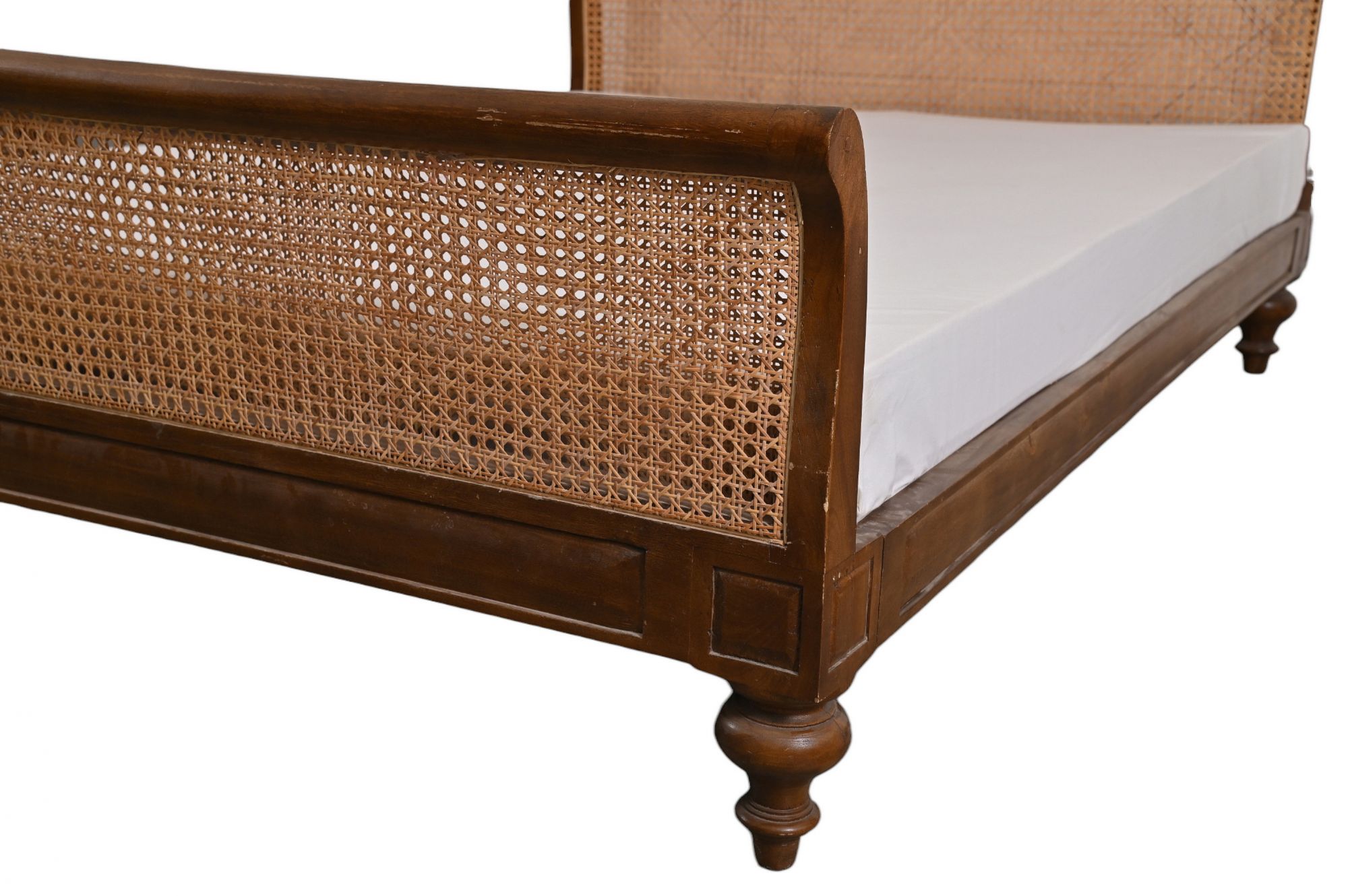 John Caned Bed