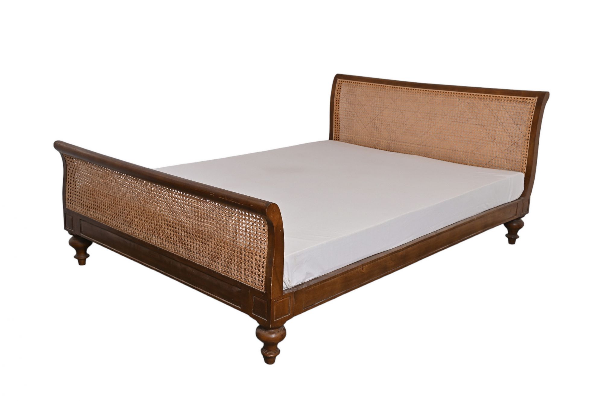 John Caned Bed