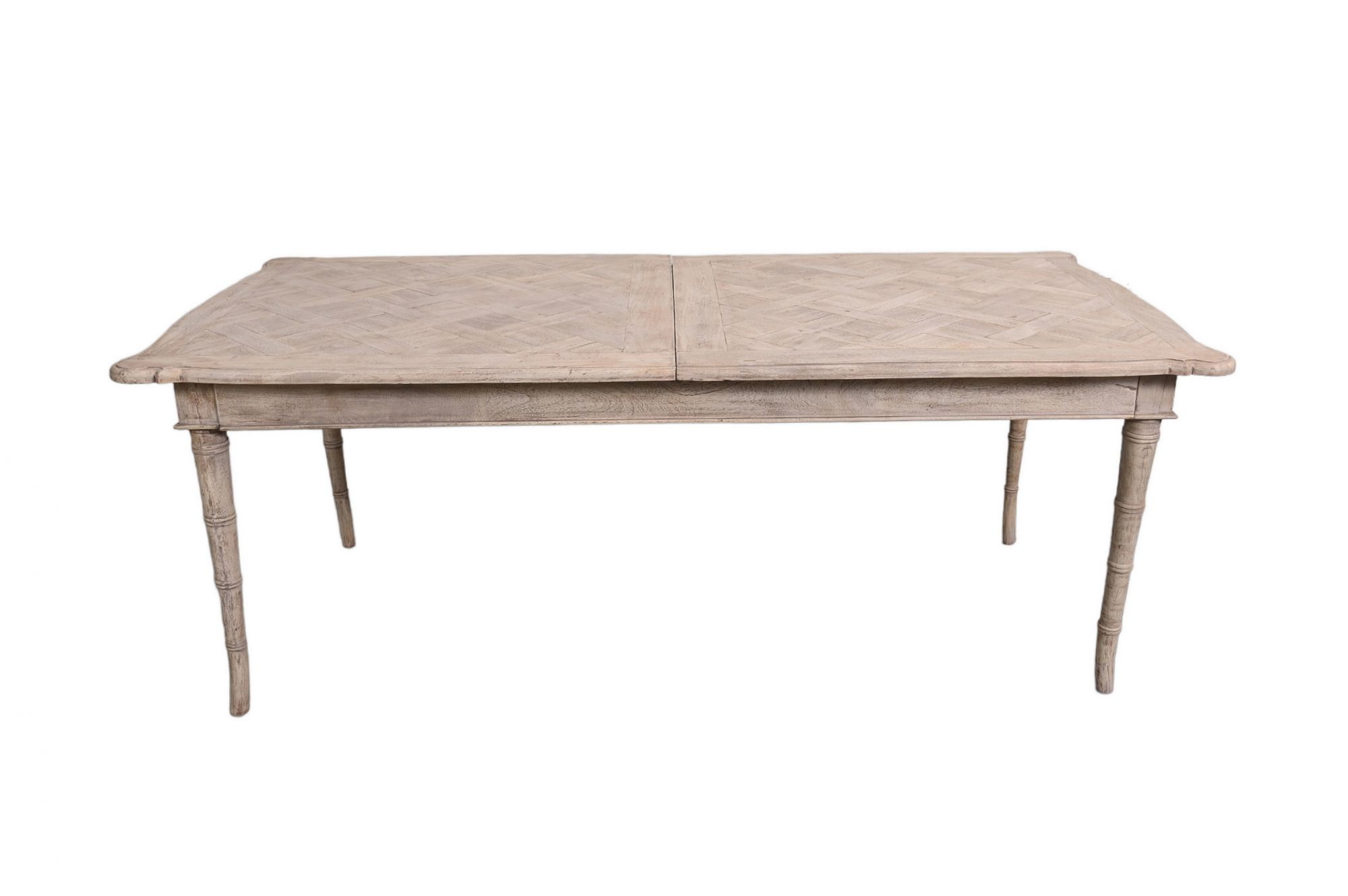 Expandable bamboo dining table