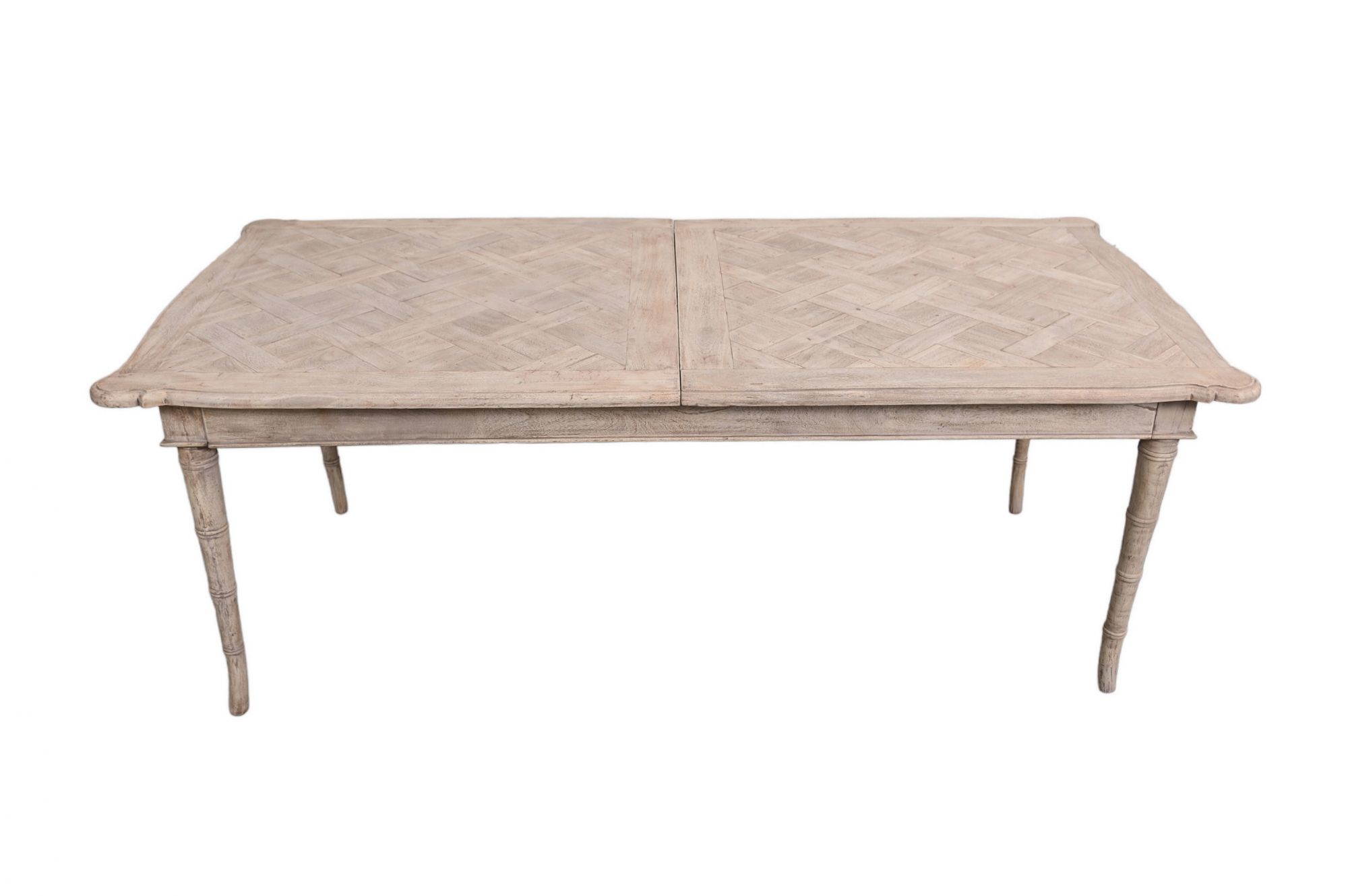 Expandable bamboo dining table