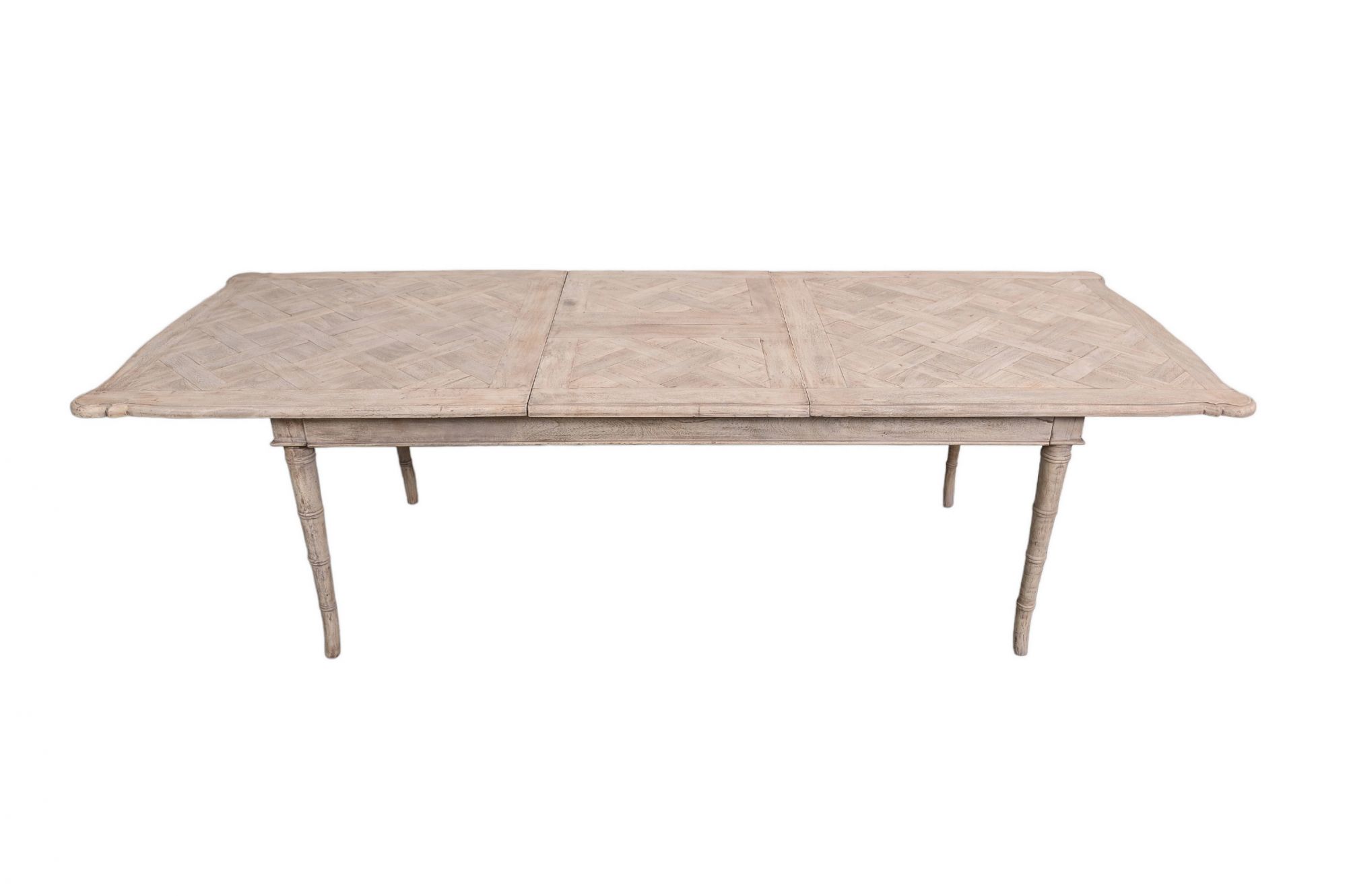 Expandable bamboo dining table