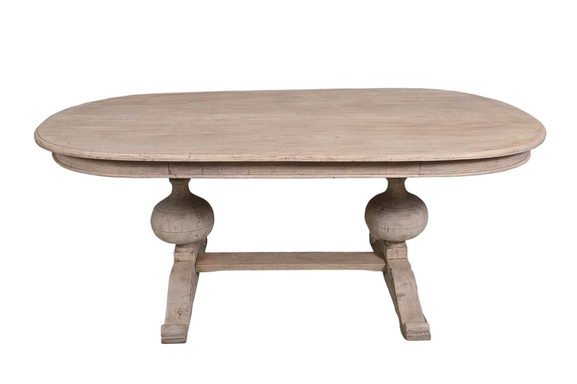 Fat baluster oval dining