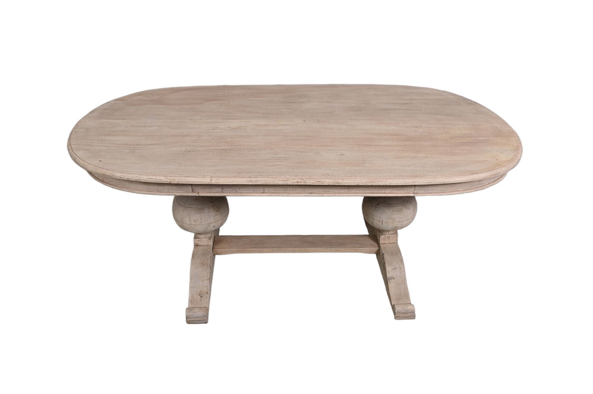 Fat baluster oval dining
