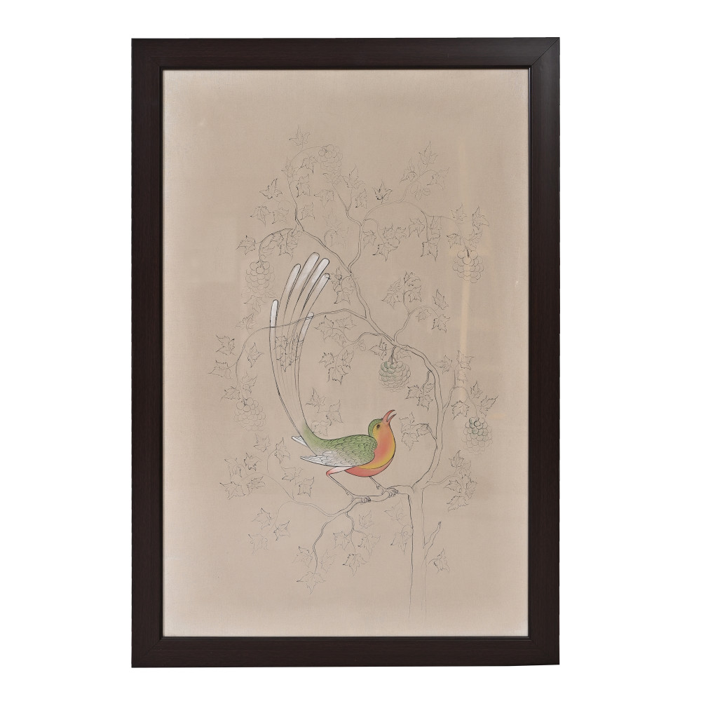 Image of Songbird Among the Vines