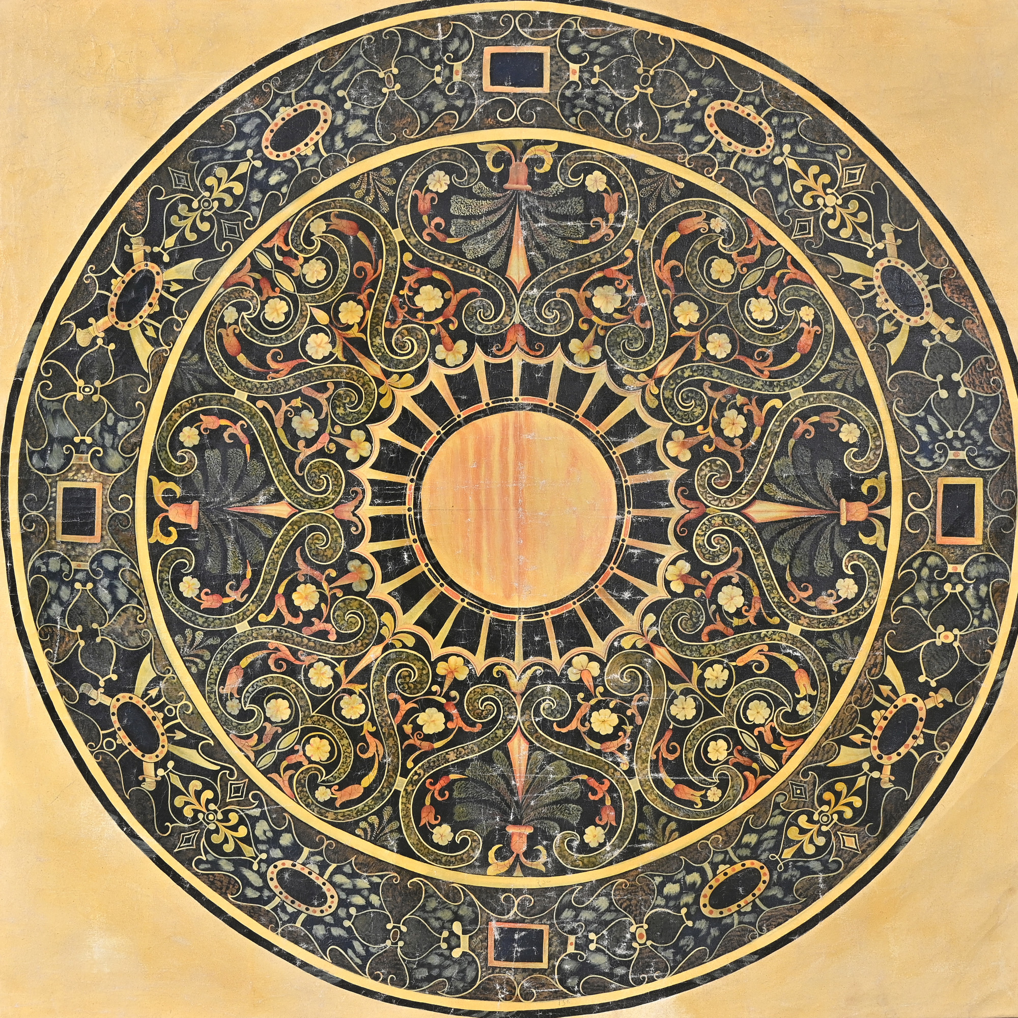 Celestial Rosette - Patina Collection