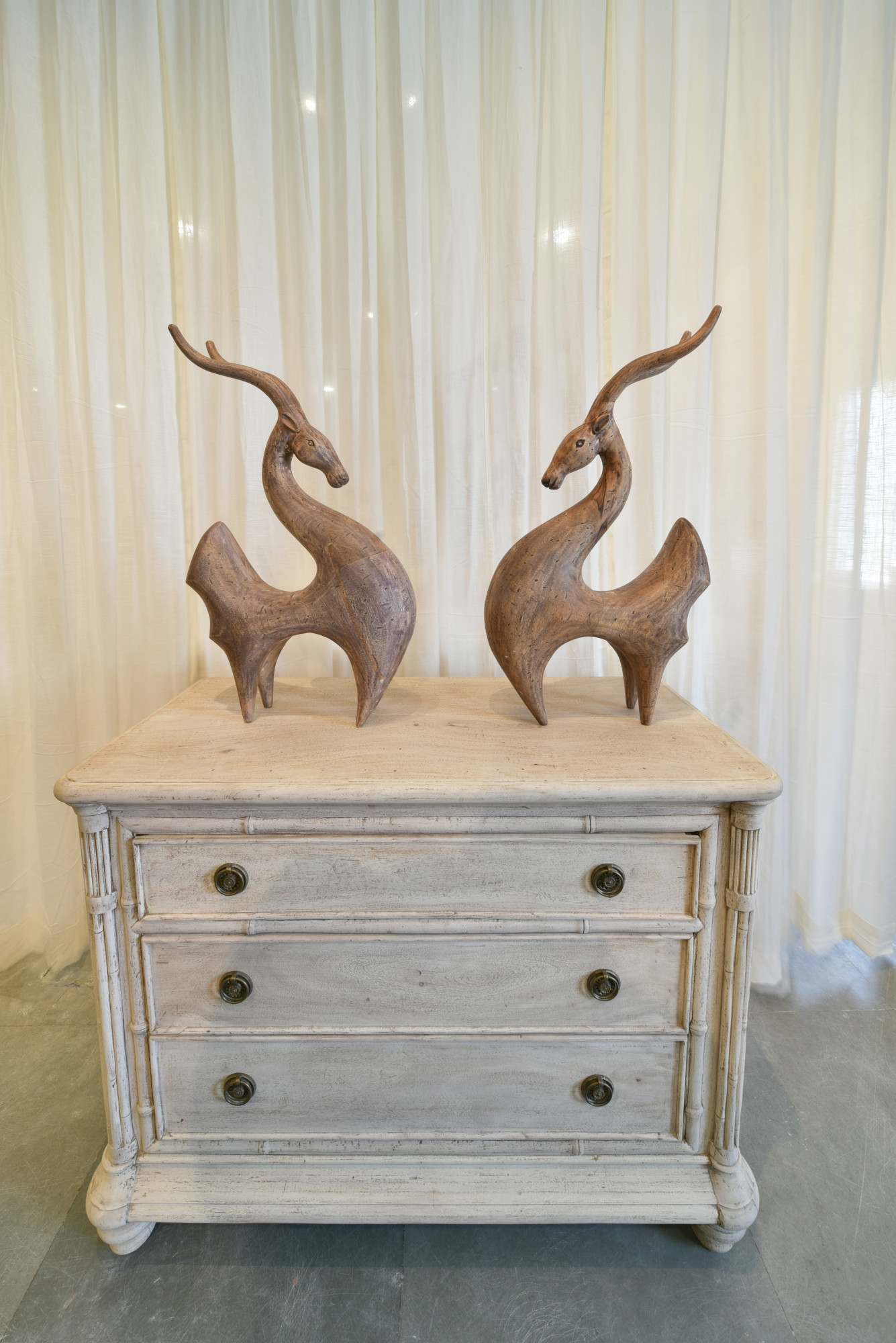 Wooden abstract figure- deer