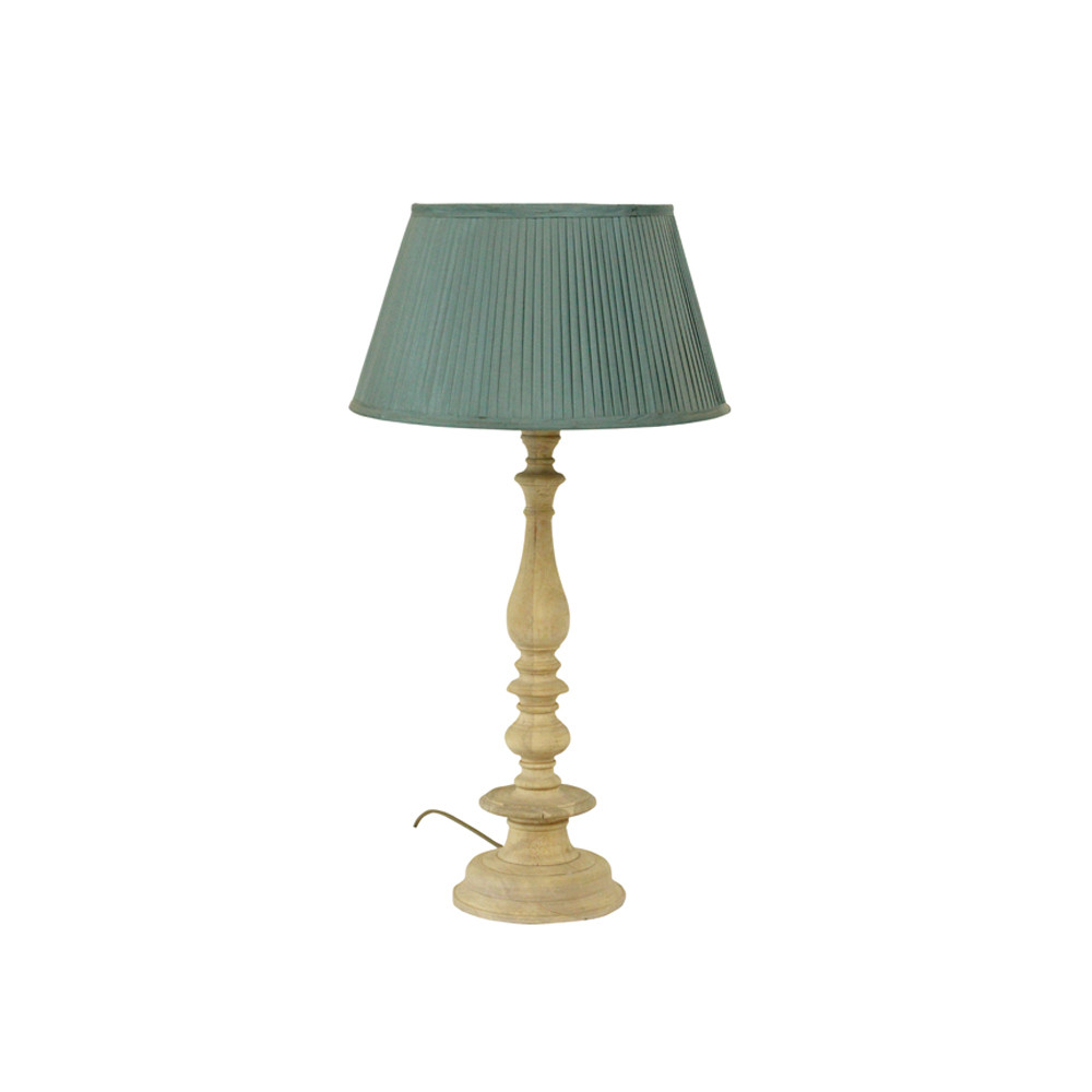 Classic Wooden Turned Table Lamp