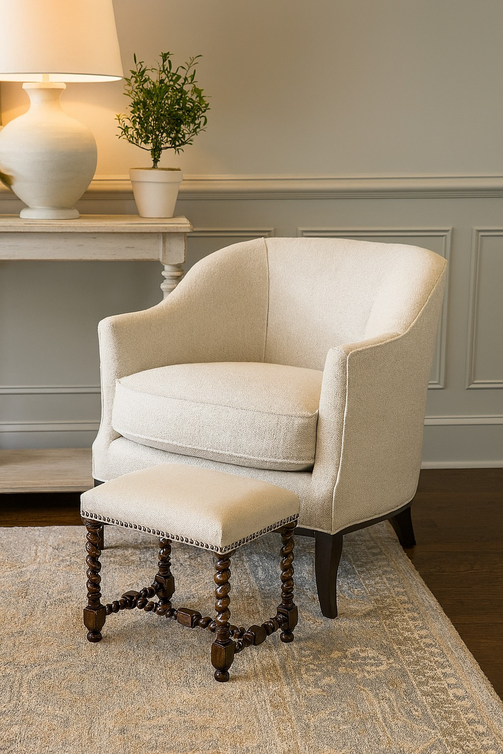Barlet twist stool