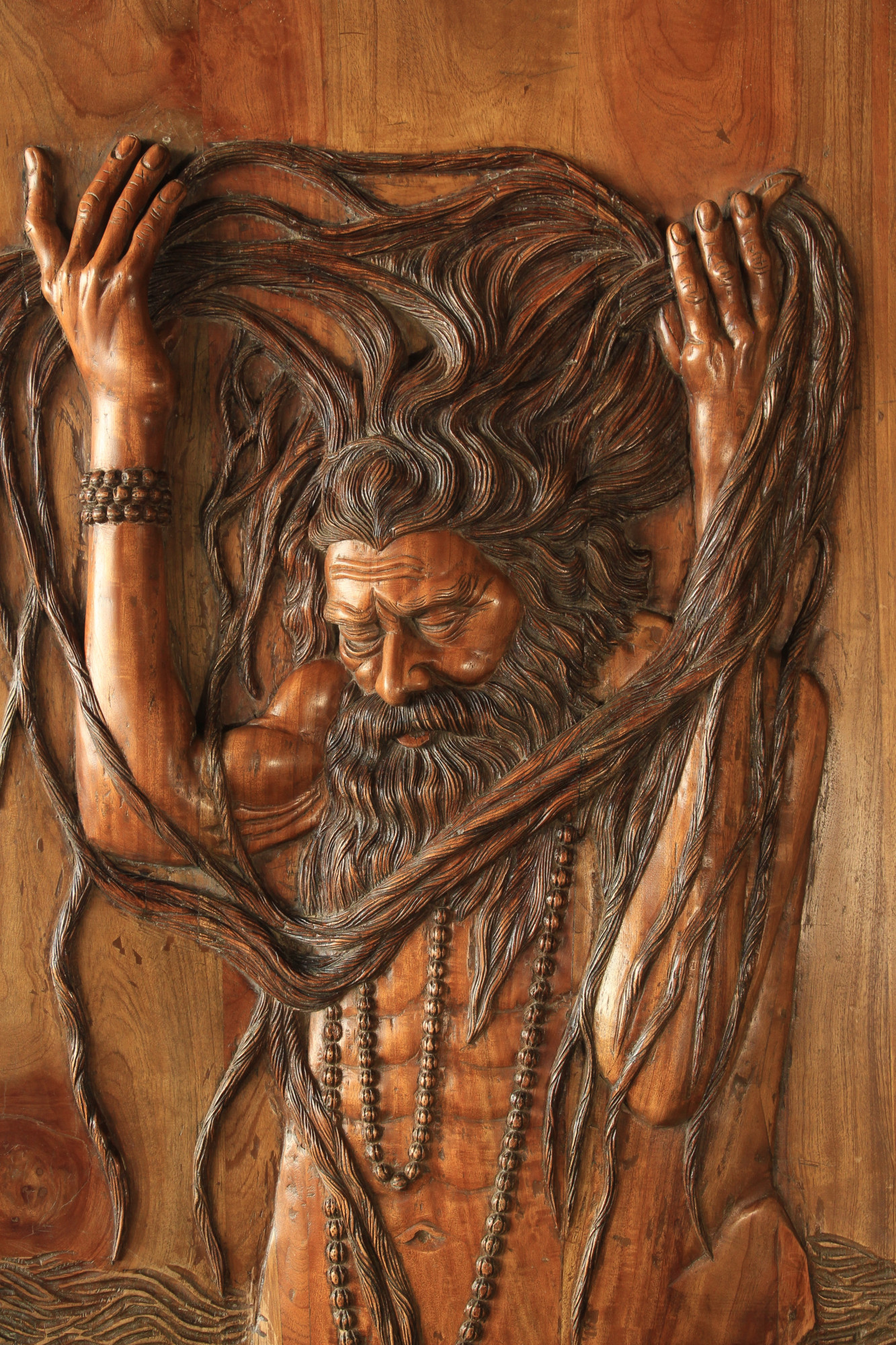 The Eternal Yogi - sadhu mural