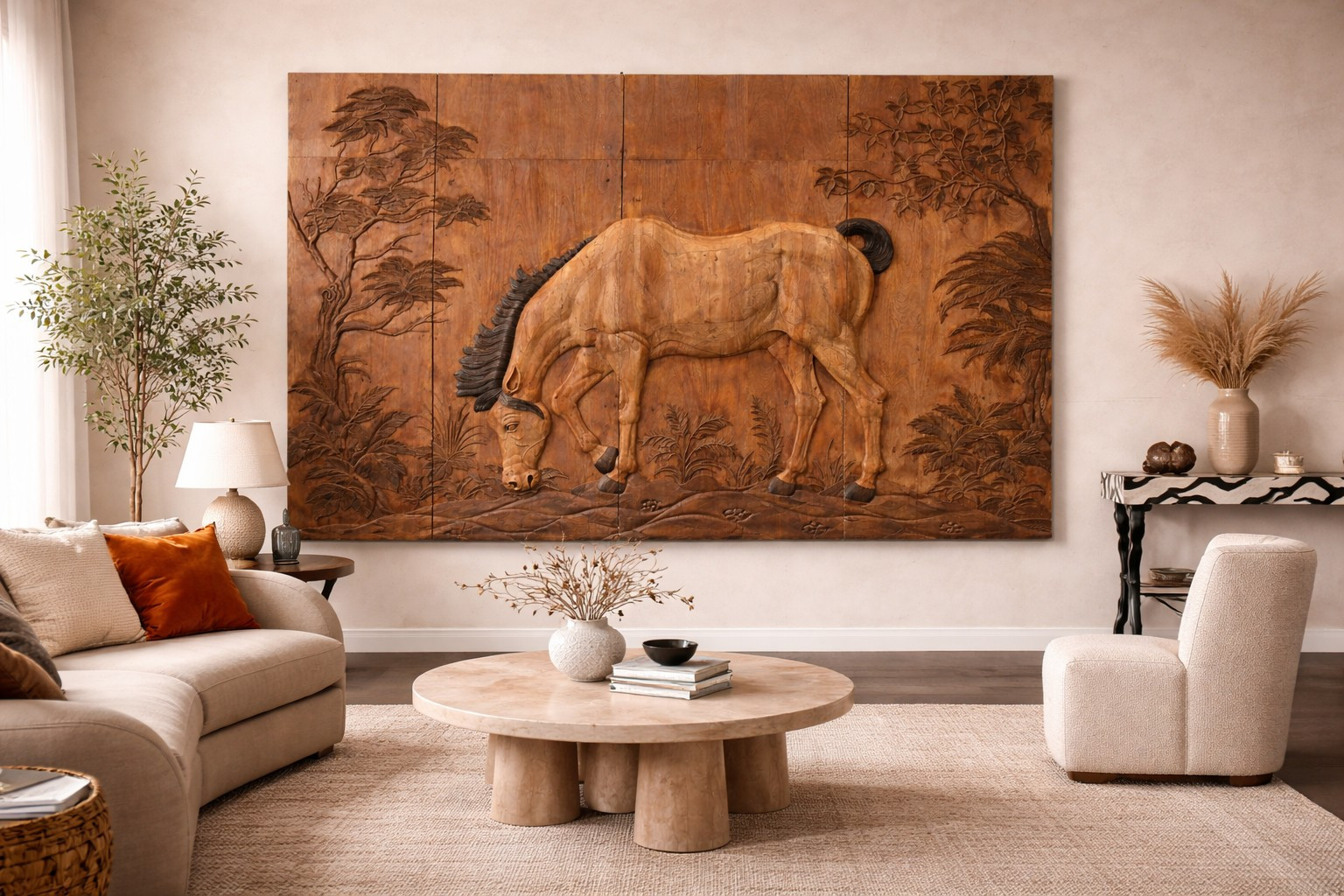 Spirit of the Wild Horse Mural